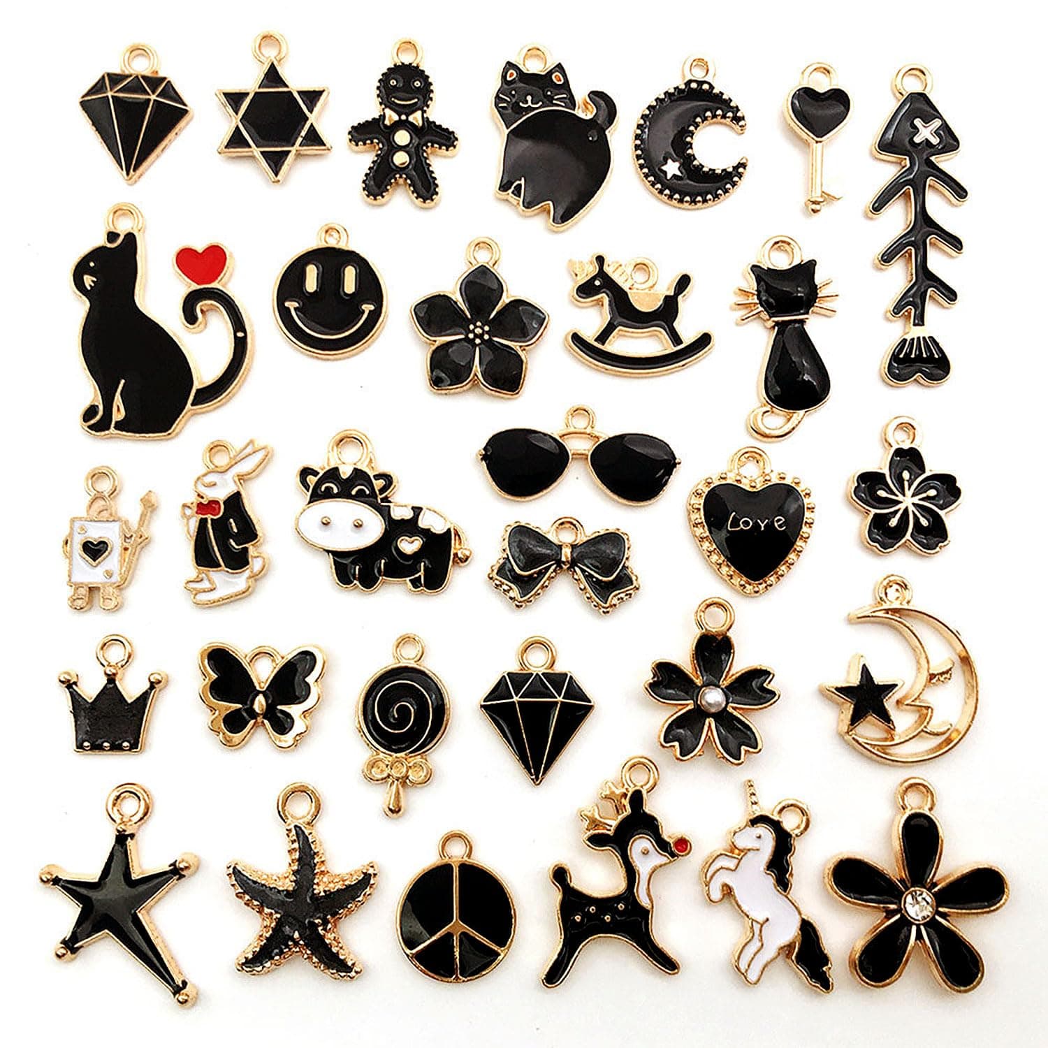 - Charms for Bracelet Making 30PCS Set
