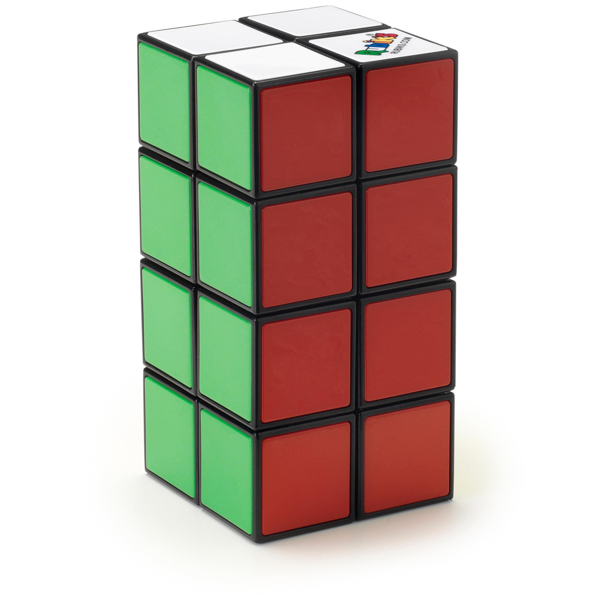 Rubik's 6063999 Spin Master Tower, 2 x 2 x 4 Complex Colour-Matching Puzzle Travel Problem-Solving Cube Challenging Brain Teaser Fidget Toy, for Adults & Kids Ages 8 and Up Toy, Multicoloured, 1