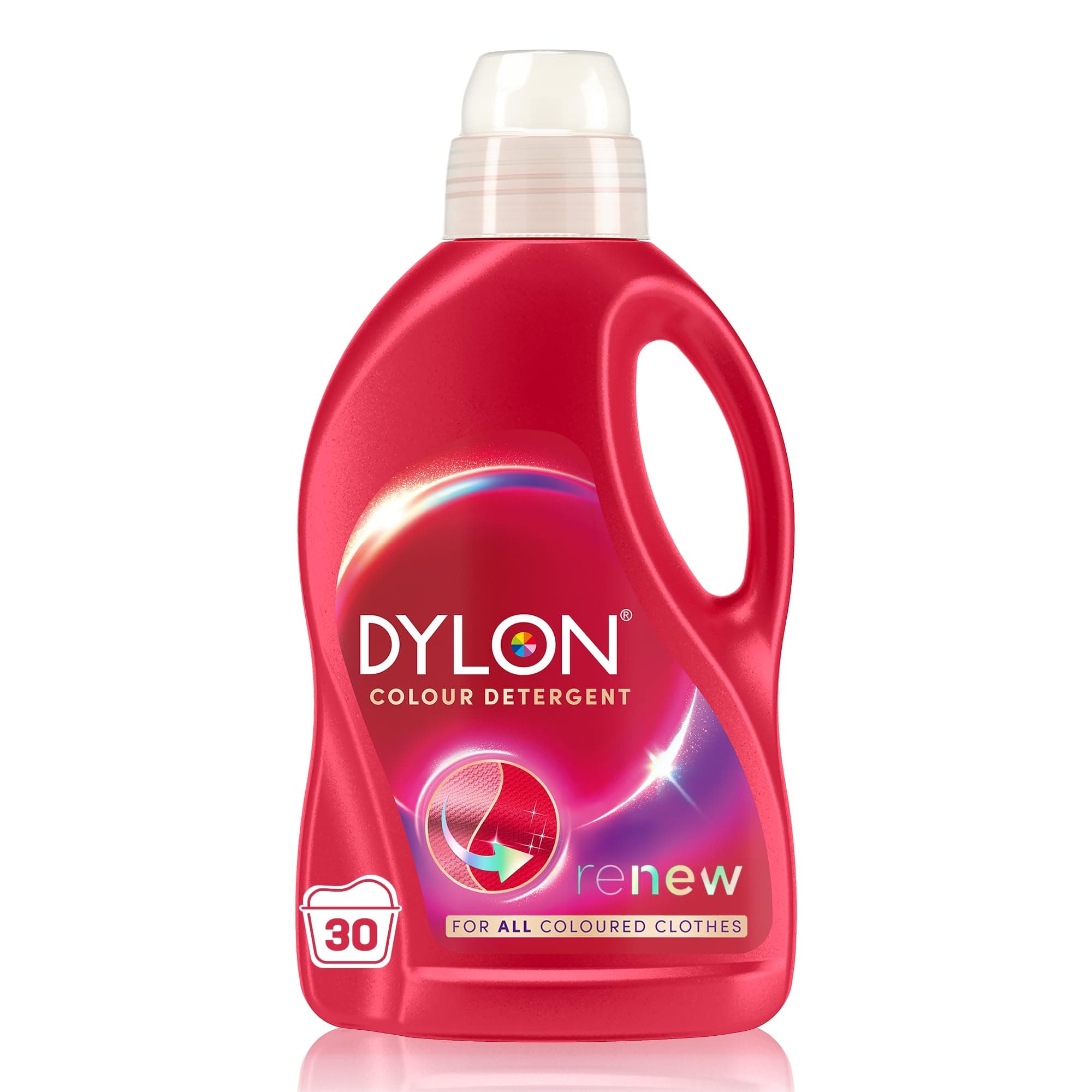 Colour Detergent (30 Wash Loads), Liquid Laundry Detergent for all Coloured Clothes, Colour Washing Detergent to Revitalise Colours and renewing in every wash with optimal results in 10 washes