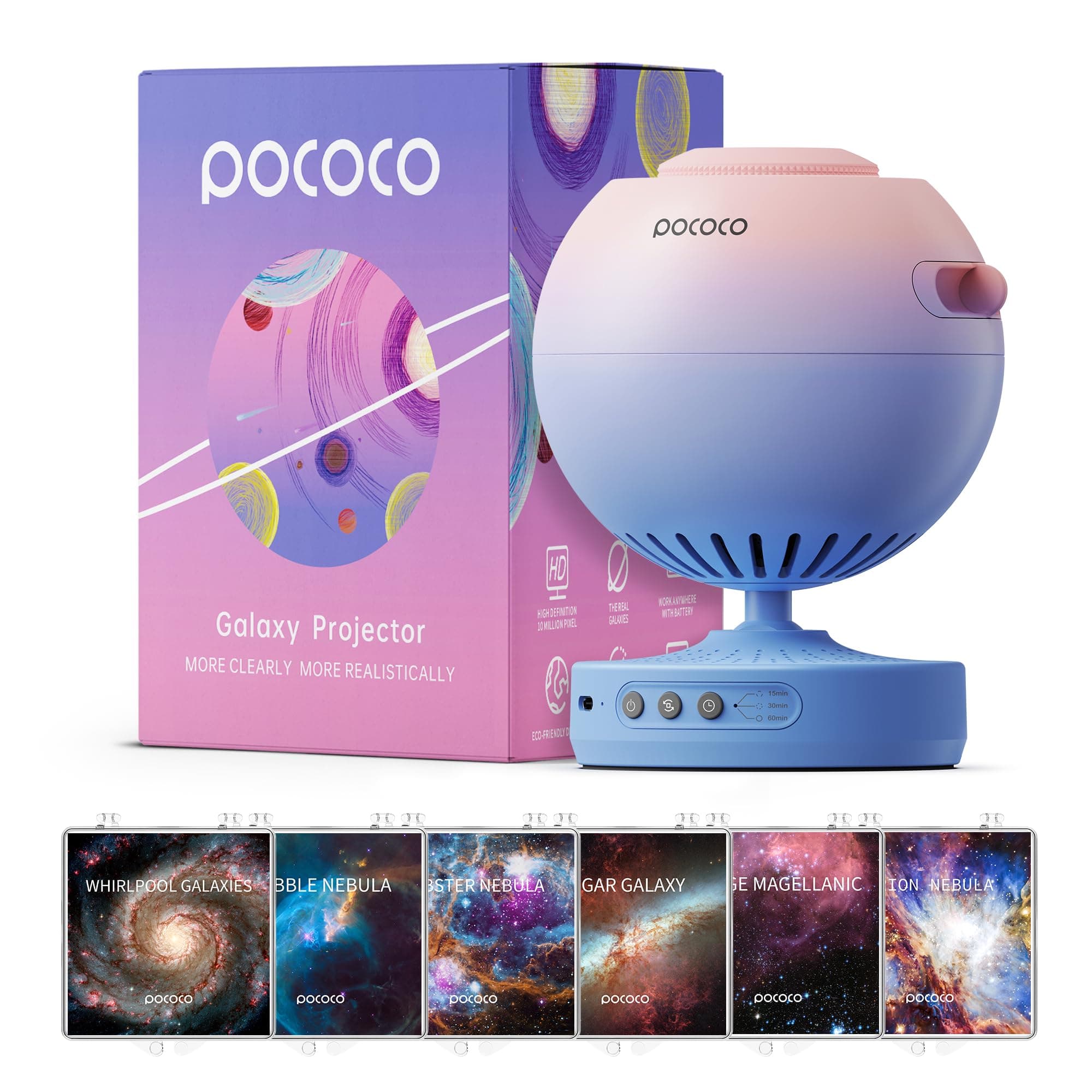 Galaxy Projector + Gorgeous Nebula - Discs (6 Pieces)