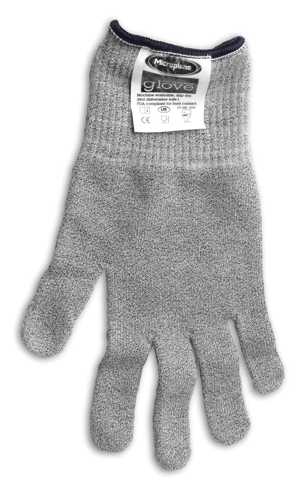Microplane Cut Resistant Glove Keep Hands Safe in The Kitchen, One Size (Pack of 1)
