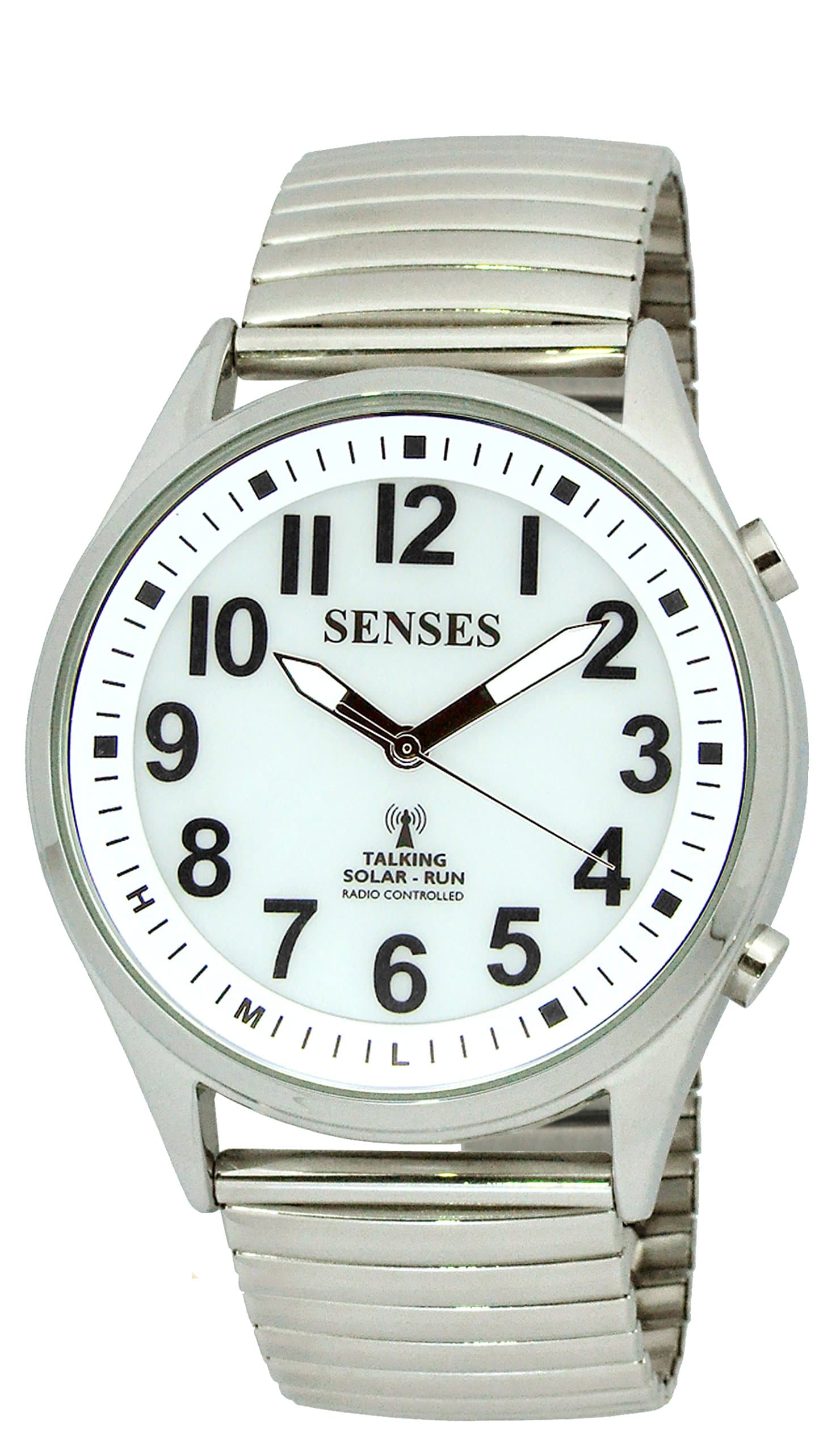 Atomic Solar Talking Watch! Senses Sets Itself Solar Power Stylist Talking Watch by Five Senses 1035