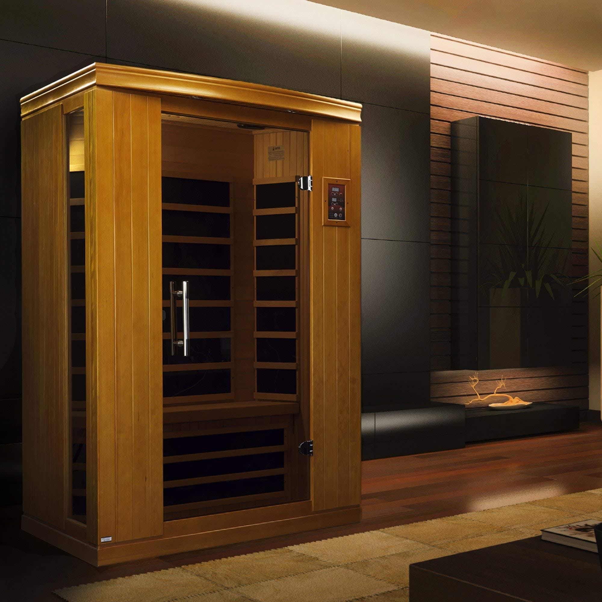 DYNAMIC SAUNAS AMZ-DYN-62-10-02 Venice II Low EMF FAR Infrared Sauna