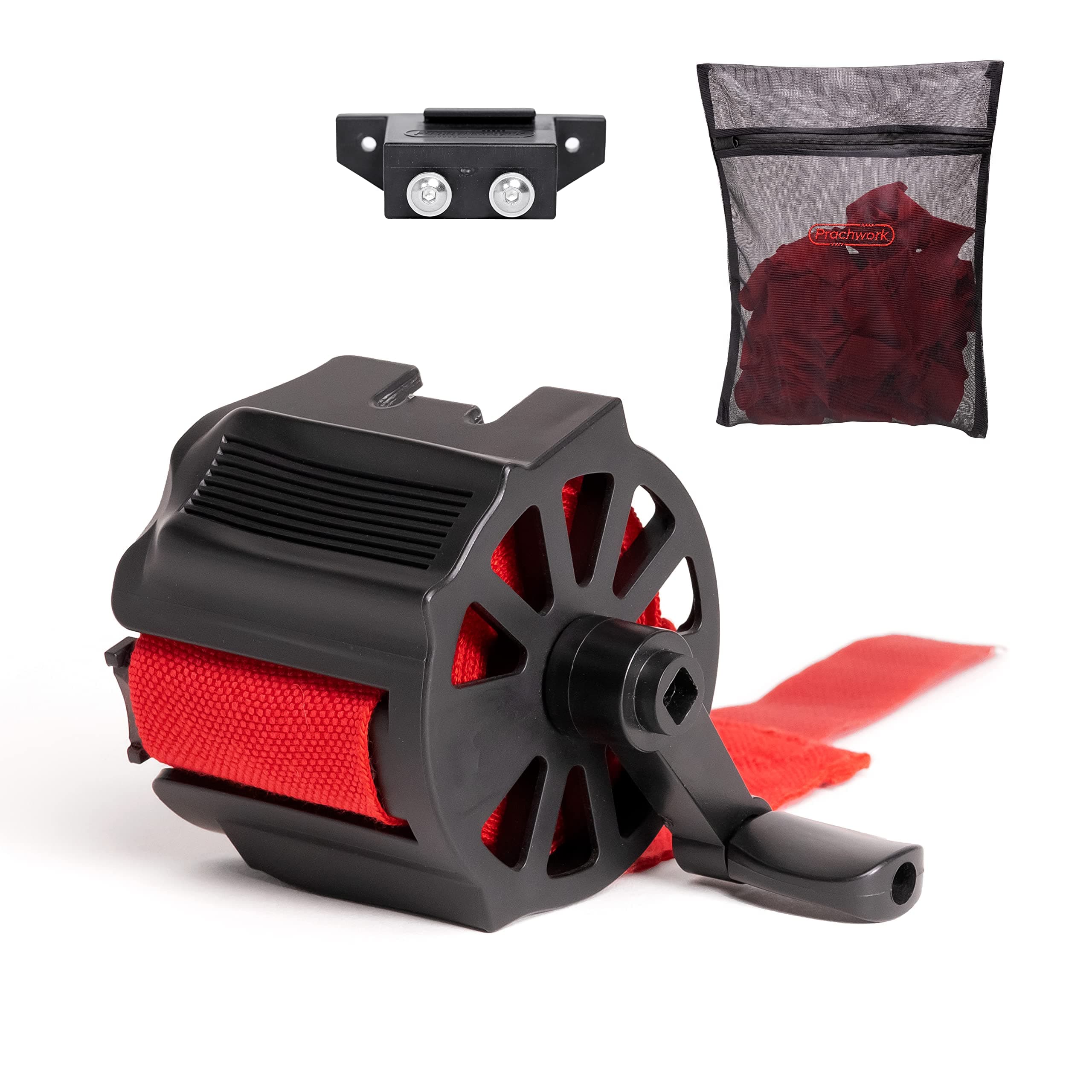 Prachwork Portable Hand Wrap Roller v2.0 & Laundry Mesh Bag for Boxing, MMA, Muay Thai Wraps