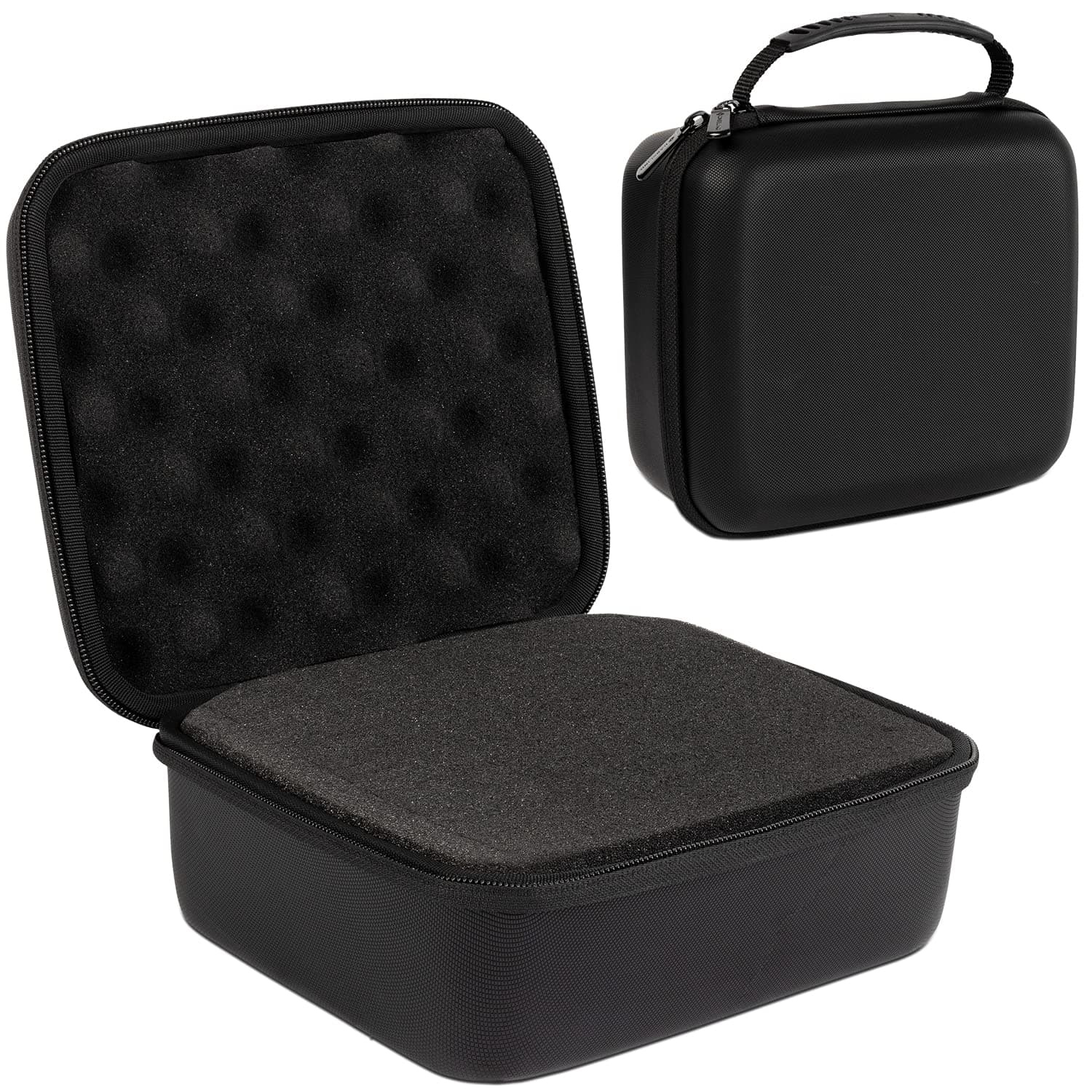 Protective Hard Case With Customizable Foam - Lightweight Hard Shell Case for Electronics, Cosmetic, Makeup & More - EVA Protection (7.5" x 6.5" x 3.75")