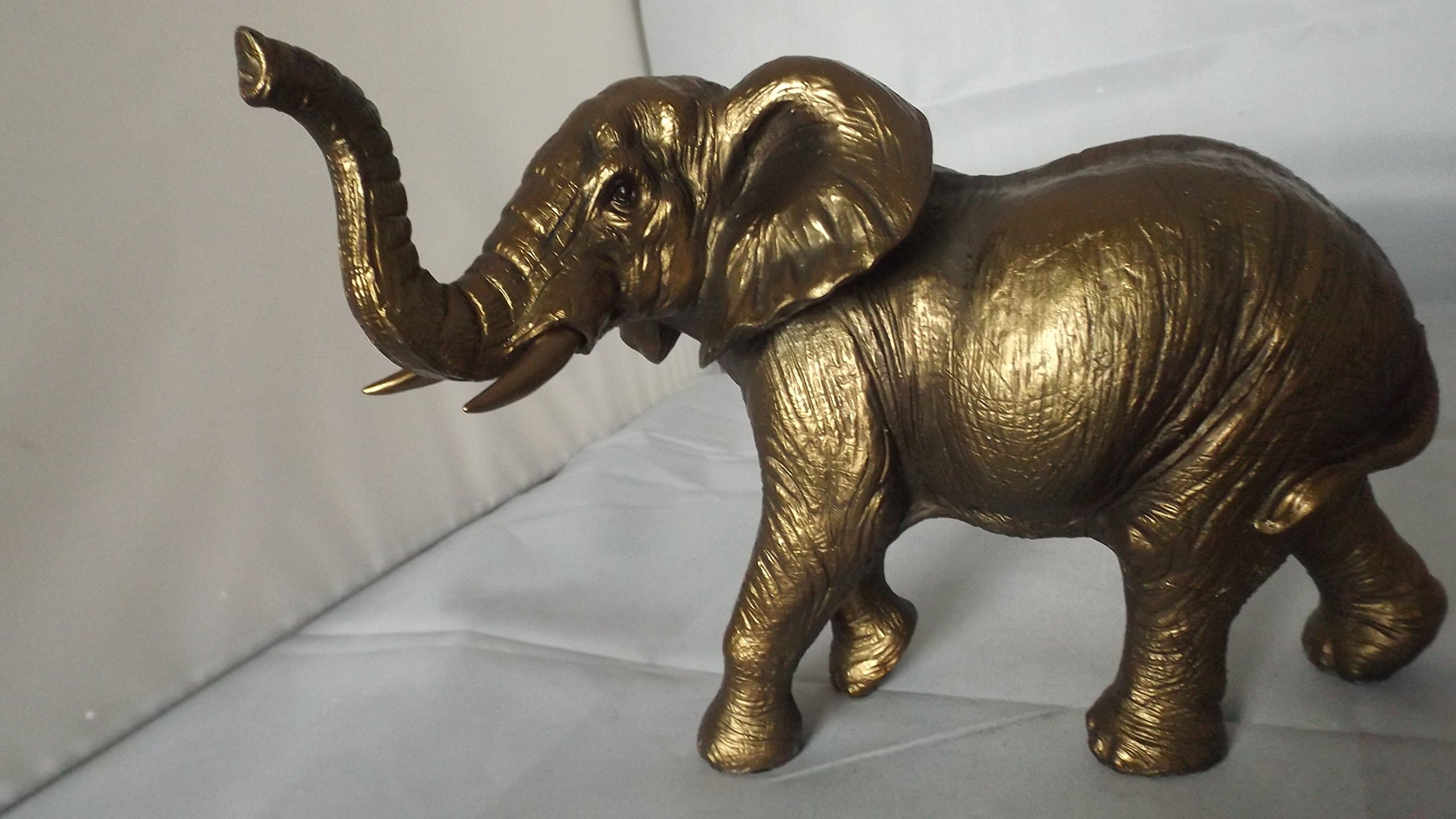 Leonardo Collection Reflections Bronzed Standing Elephant, 18 x 13 x 26 cm