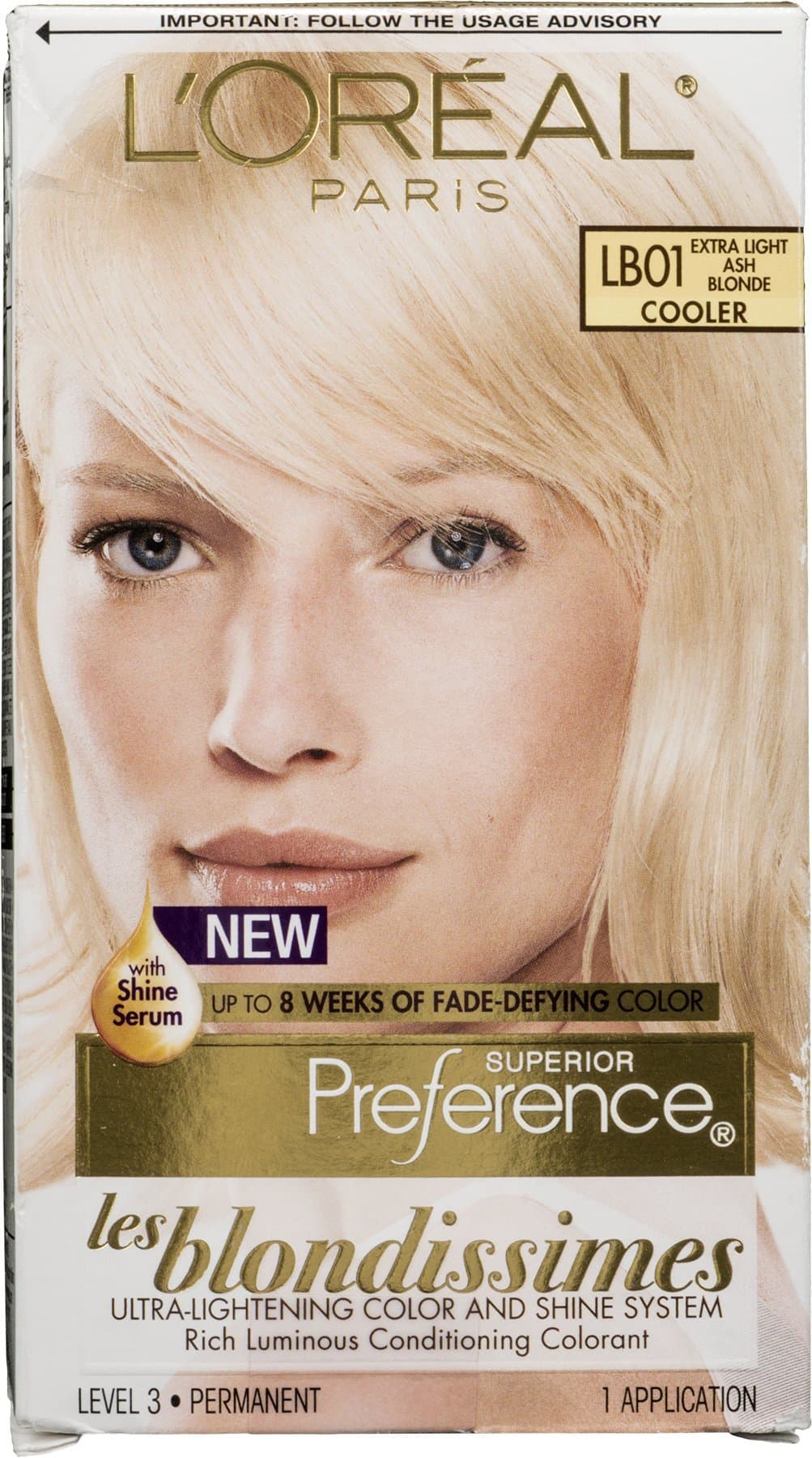 L'Oreal Superior Preference Les Blondissimes - LB01 Extra Light Ash Blonde 1 Each (Pack of 4)
