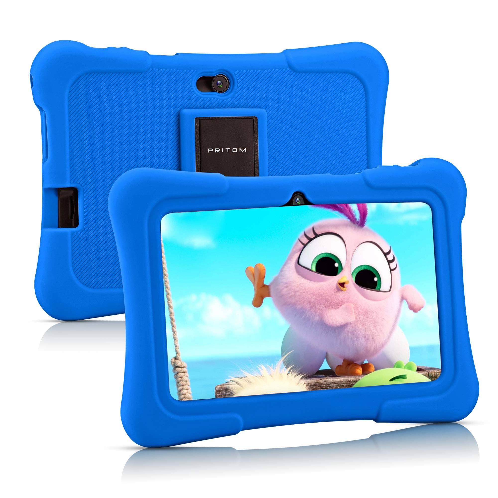 PRITOM 7 inch Kids Tablet, Quad Core Android OS, 32GB, WiFi, Bluetooth, Dual ...