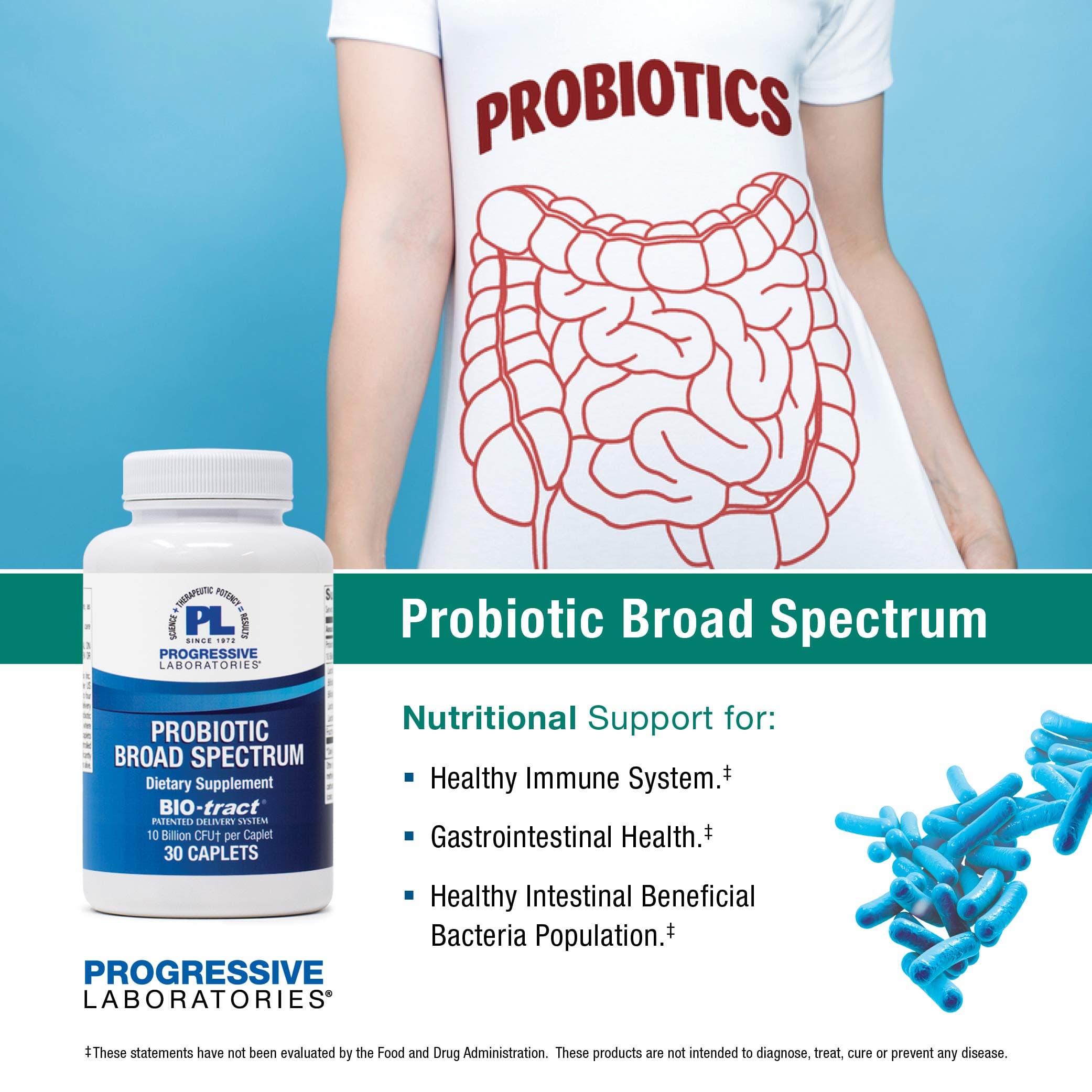 Probiotic Broad Spectrum Supplement, 30 Count