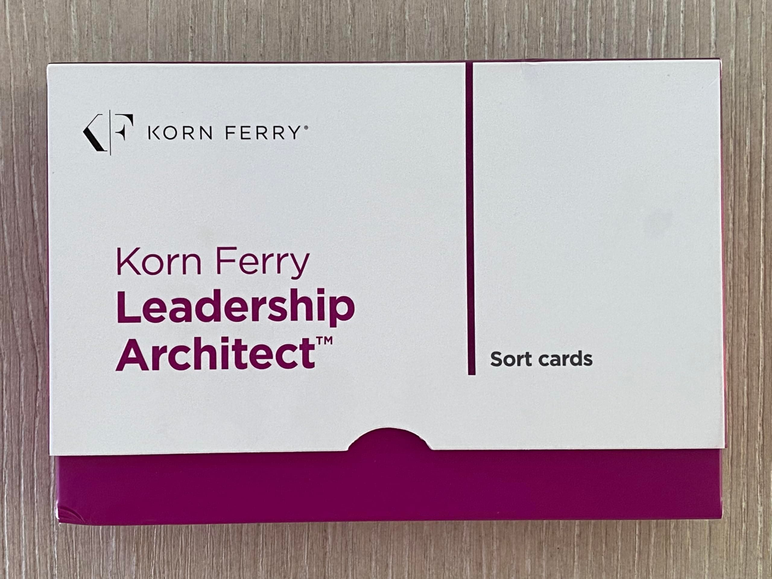 Korn Ferry Leadership Architect Sort Cards - 6th edition
