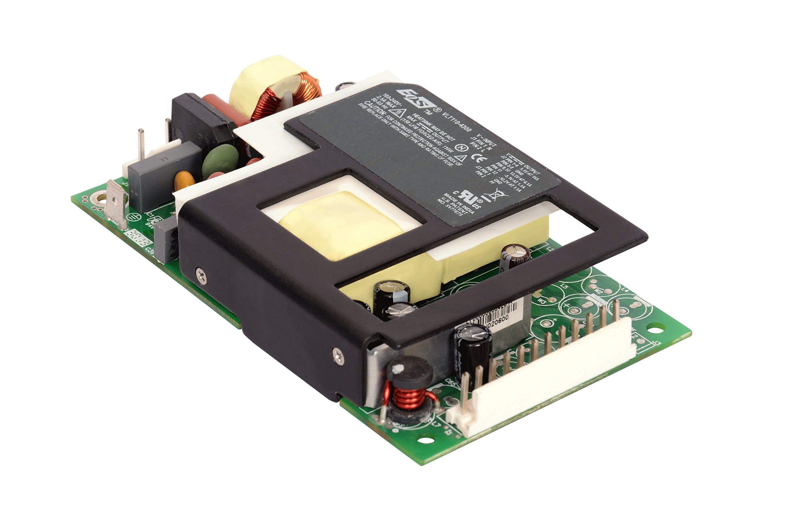 "EOS Power LFVLT110-1302 POWER SUPPLY, OPEN FRAME, 110 WATTS, 15V, 3 X 5 INCH"