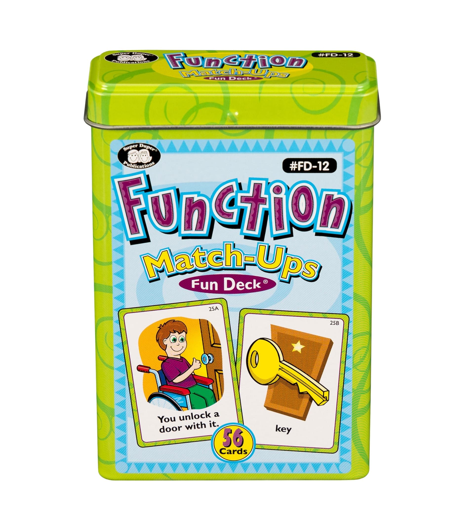 Super Duper Publications | Function Match-Ups Flash Cards | Identify and Describe Everyday Objects Fun Deck | Educational Learning Materials for Children