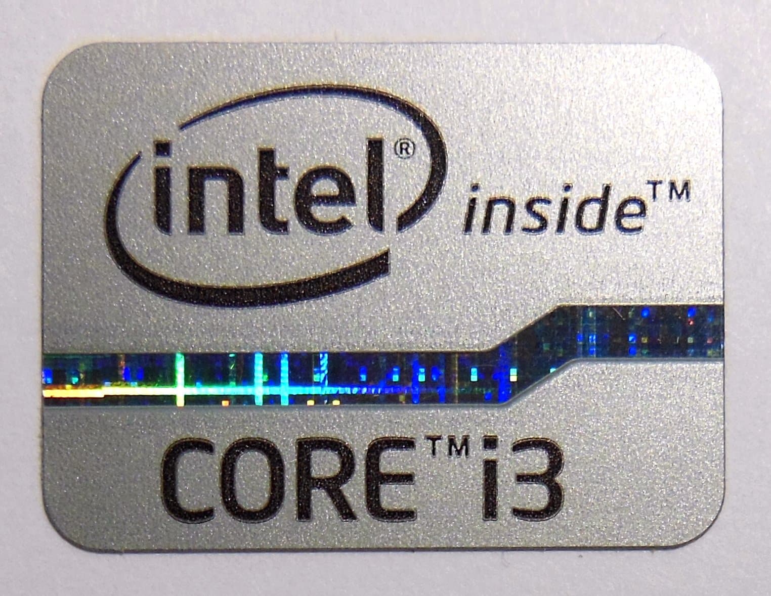 VATH Sticker Compatible with Core i3 Inside Silver Edition 15.5 x 21mm [706]