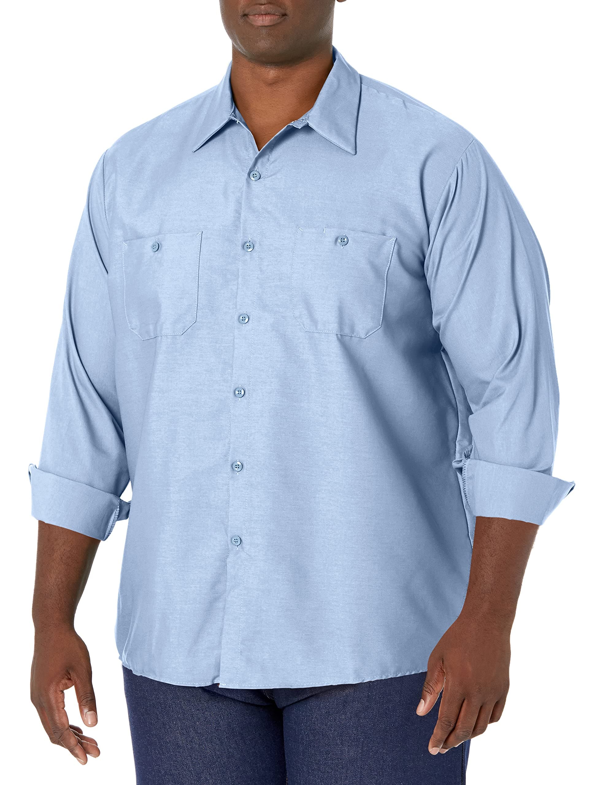 Men's Industrial Long Sleeve Work Shirt
