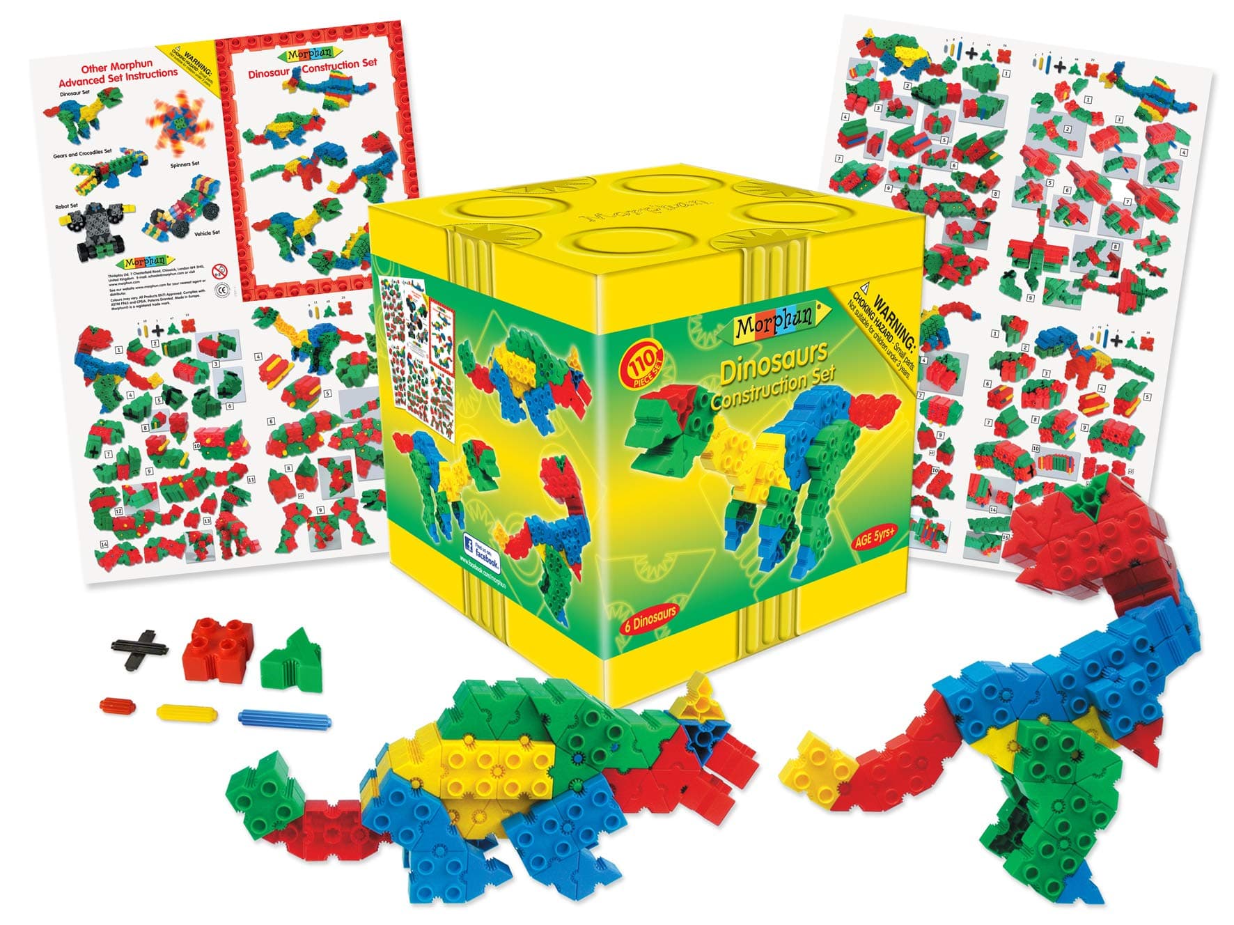 Morphun Dinosaur Building Bricks Set