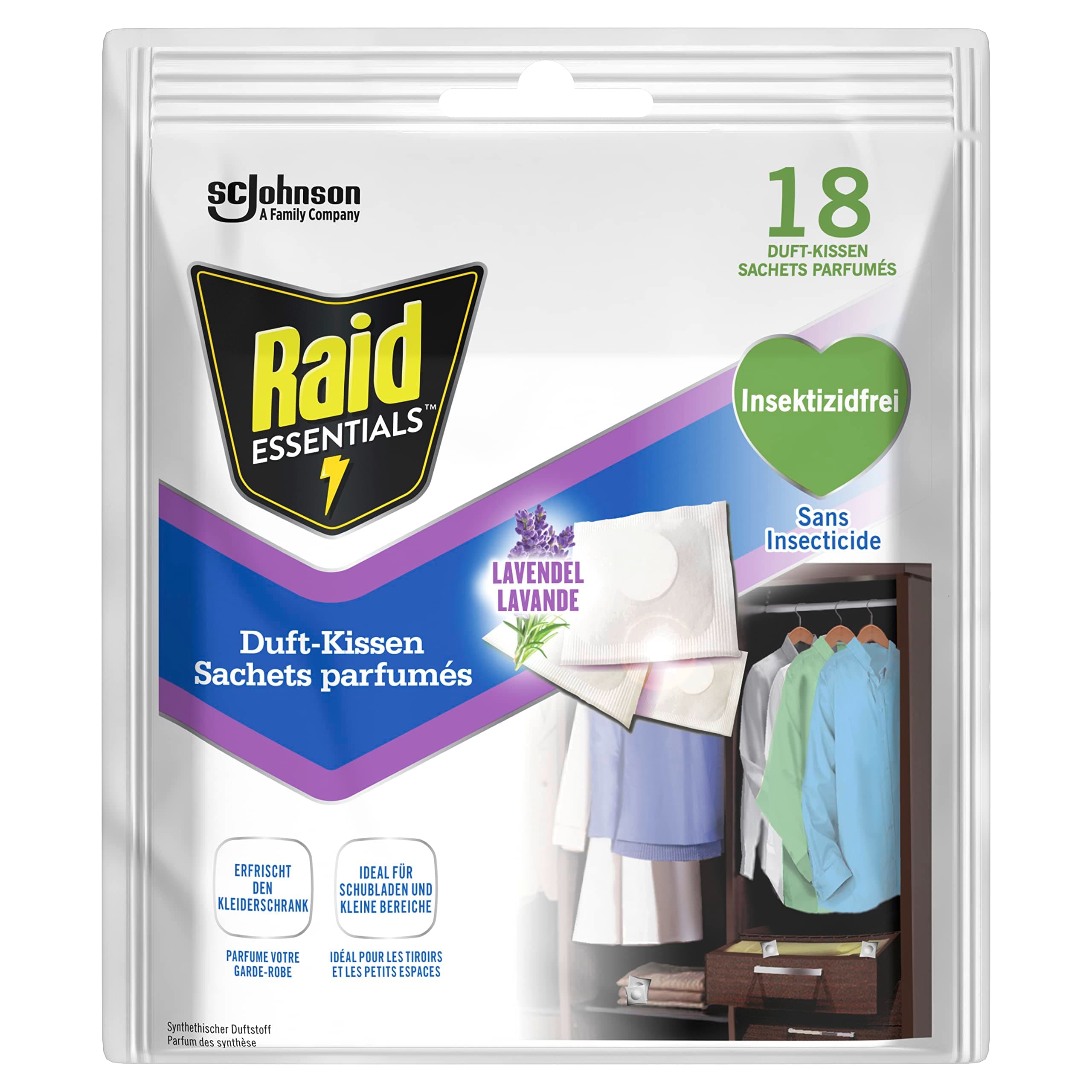 Lavender Scented Pillows, Pack of 18