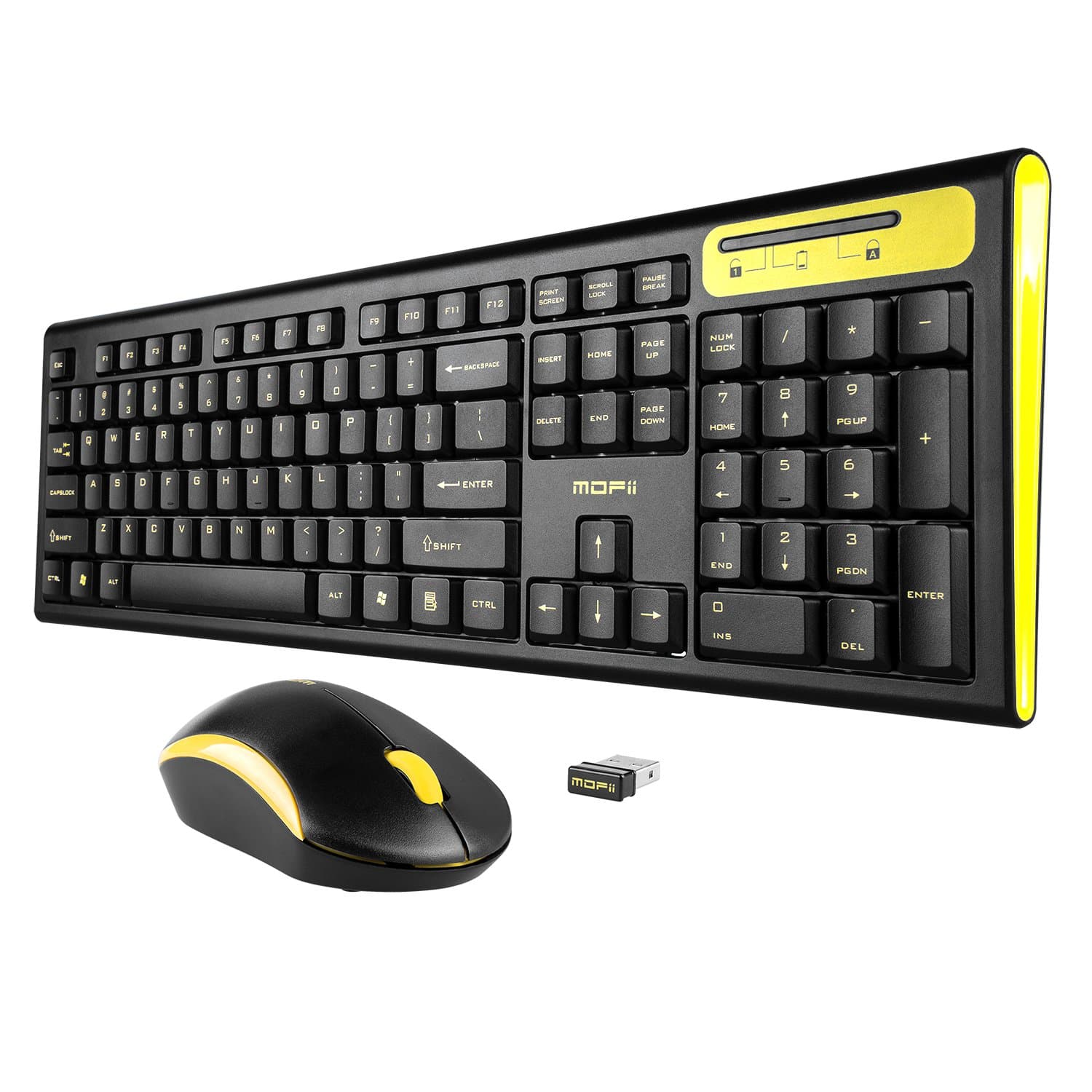 MOFII Colorful LED Illuminated Gaming Keyboard (Combo)
