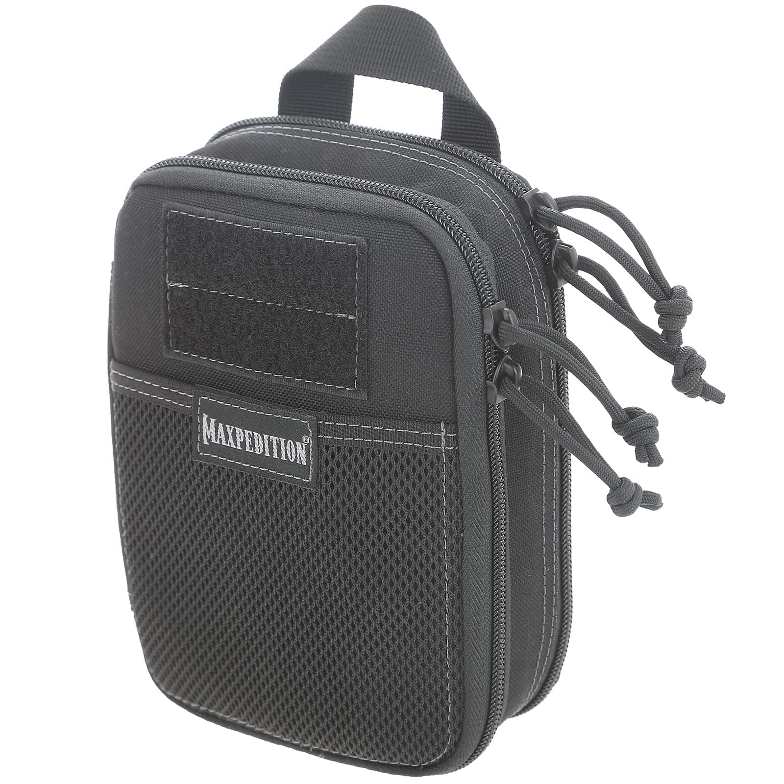 MAXPEDITION Double-Decker EDC Pocket Organizer (5” x 2.5” x 7”) EDC Pouch, Tactical Tool Pouch for Organization, MOLLE Accessories for Everyday Carry, 0247