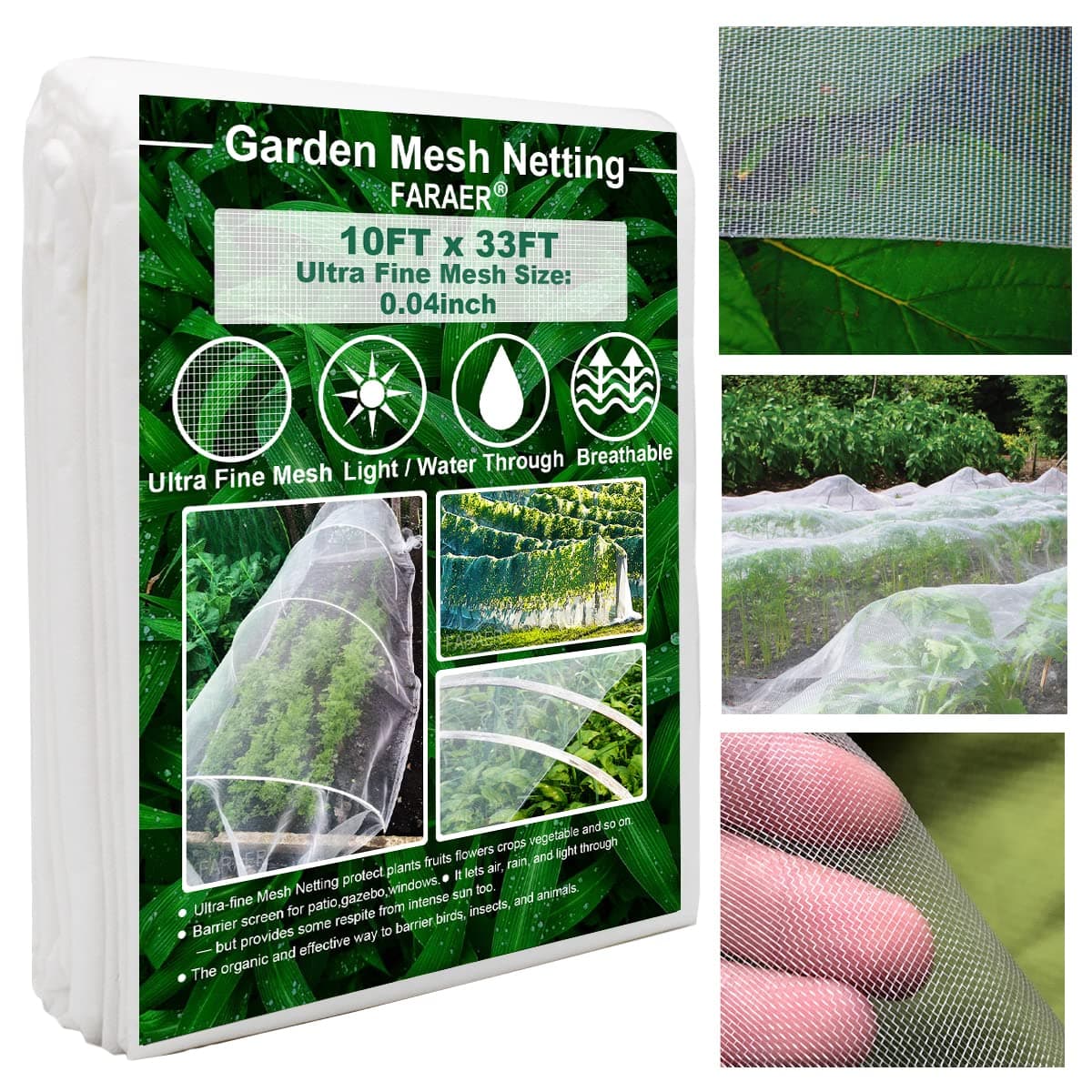 Larger 10x33ft Insect Protections Net
