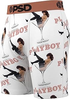 PSDMen's Pb Martini Boxer Briefs, Multi