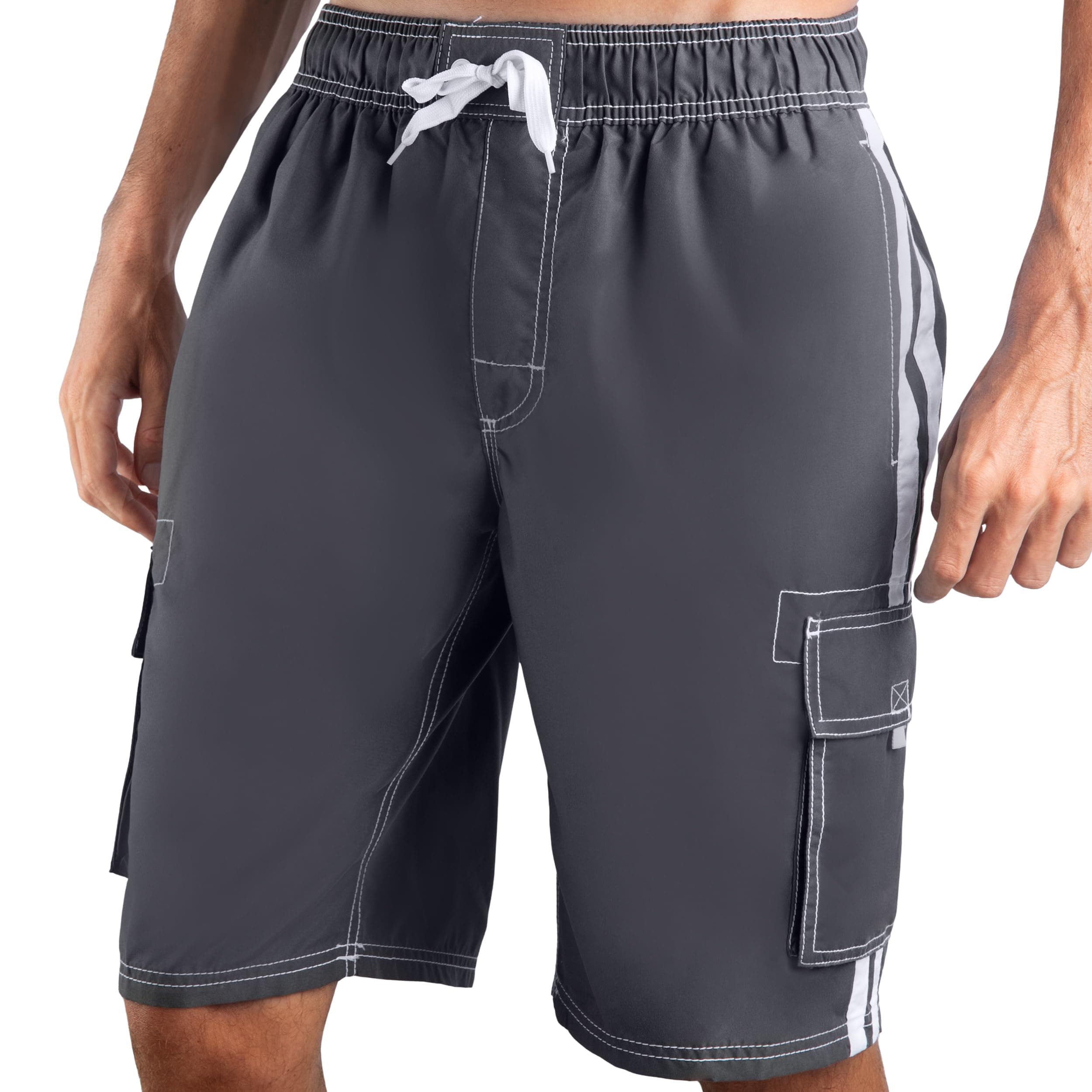 Mens Barracuda Swim Trunks (Regular & Extended Sizes)