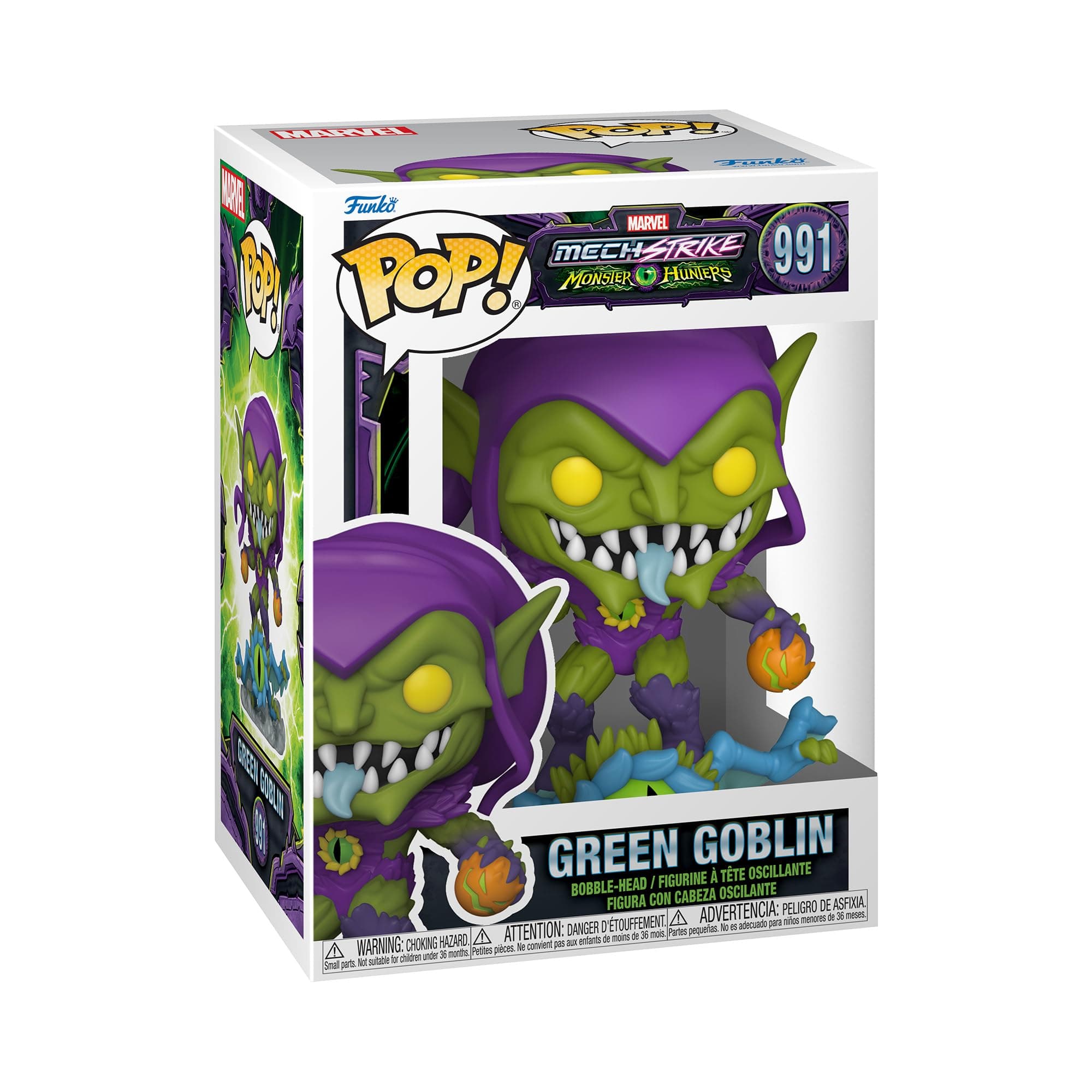 Funko POP Marvel: Monster Hunters - Green Goblin,Multicolor