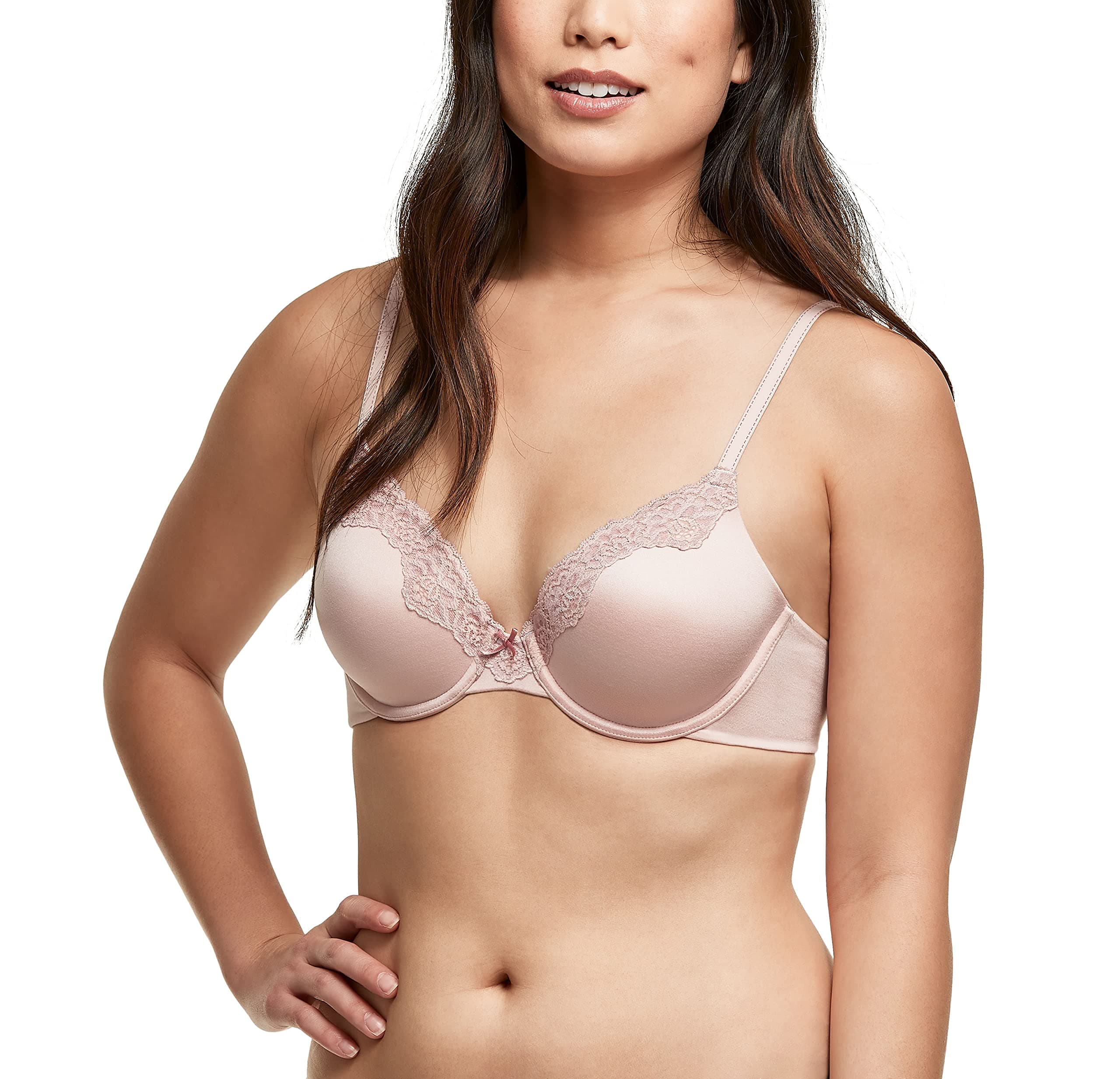 MaidenformWomen's Comfort Devotion T-Shirt Bra, Underwire Bra, Full Coverage Bras for Women