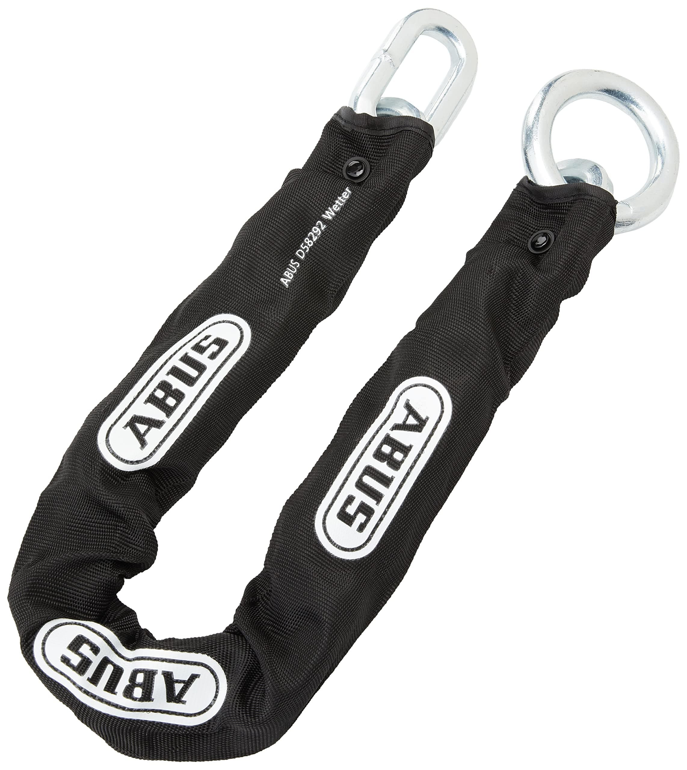 ABUS chain 12KS Loop - additional security for scooters, motorbikes, bicycles - length 80 cm