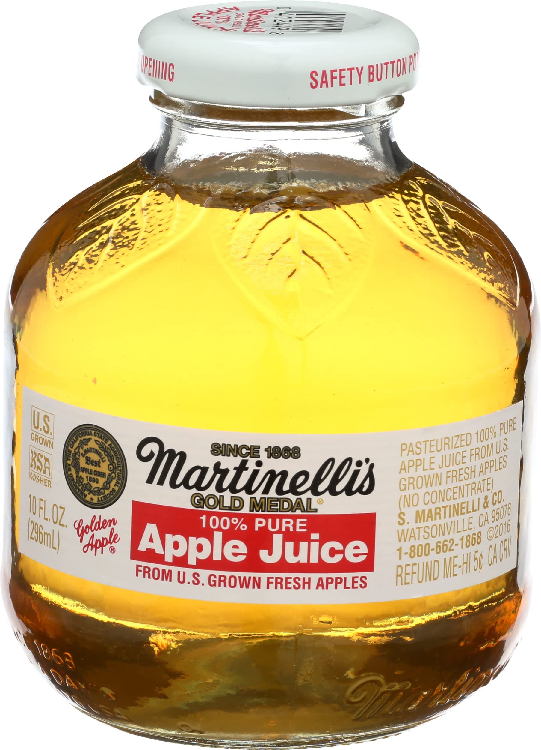 Martinelli's, Juice Apple Single, 10 Fl Oz