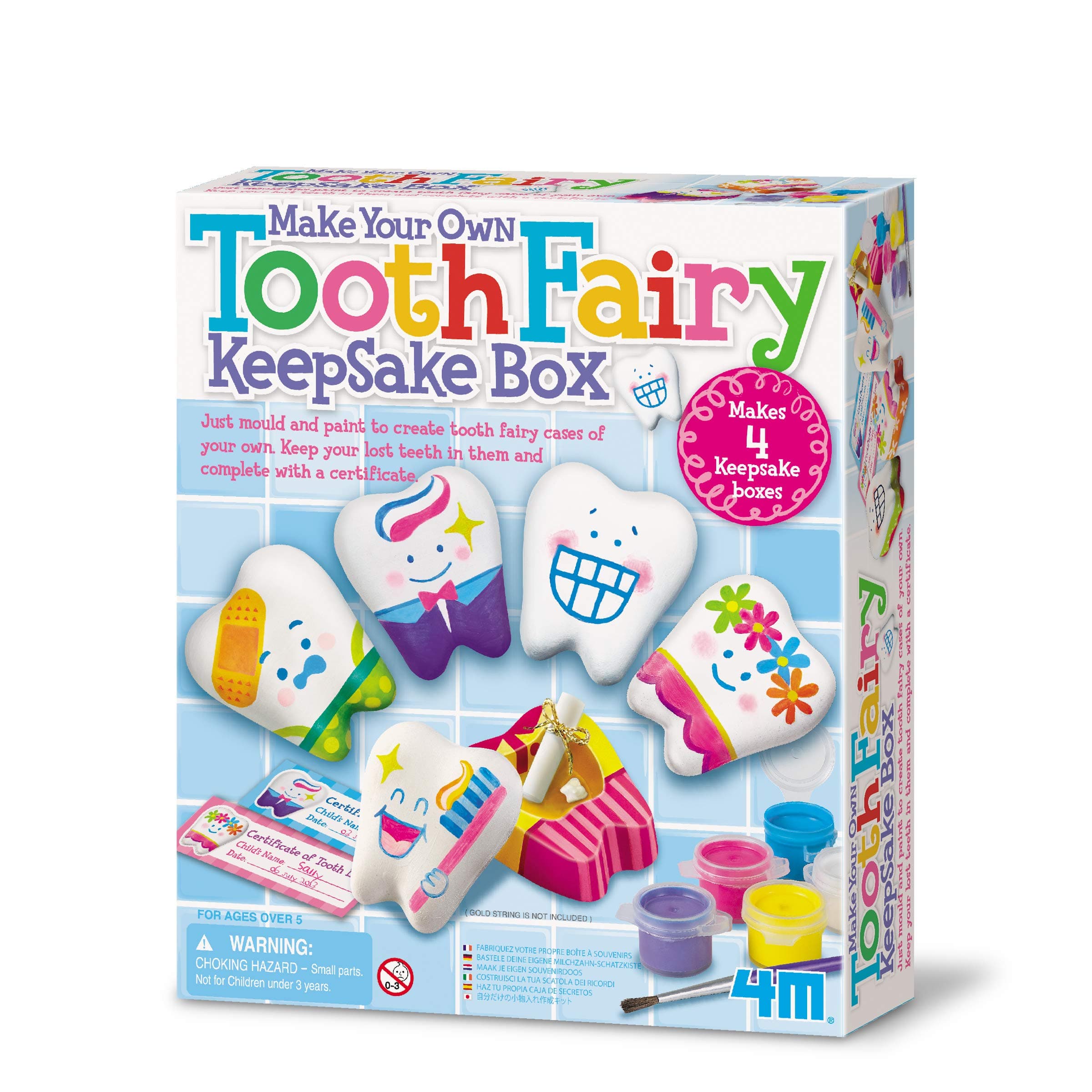 4M Make Your Own Tooth Fairy Keepsake Box