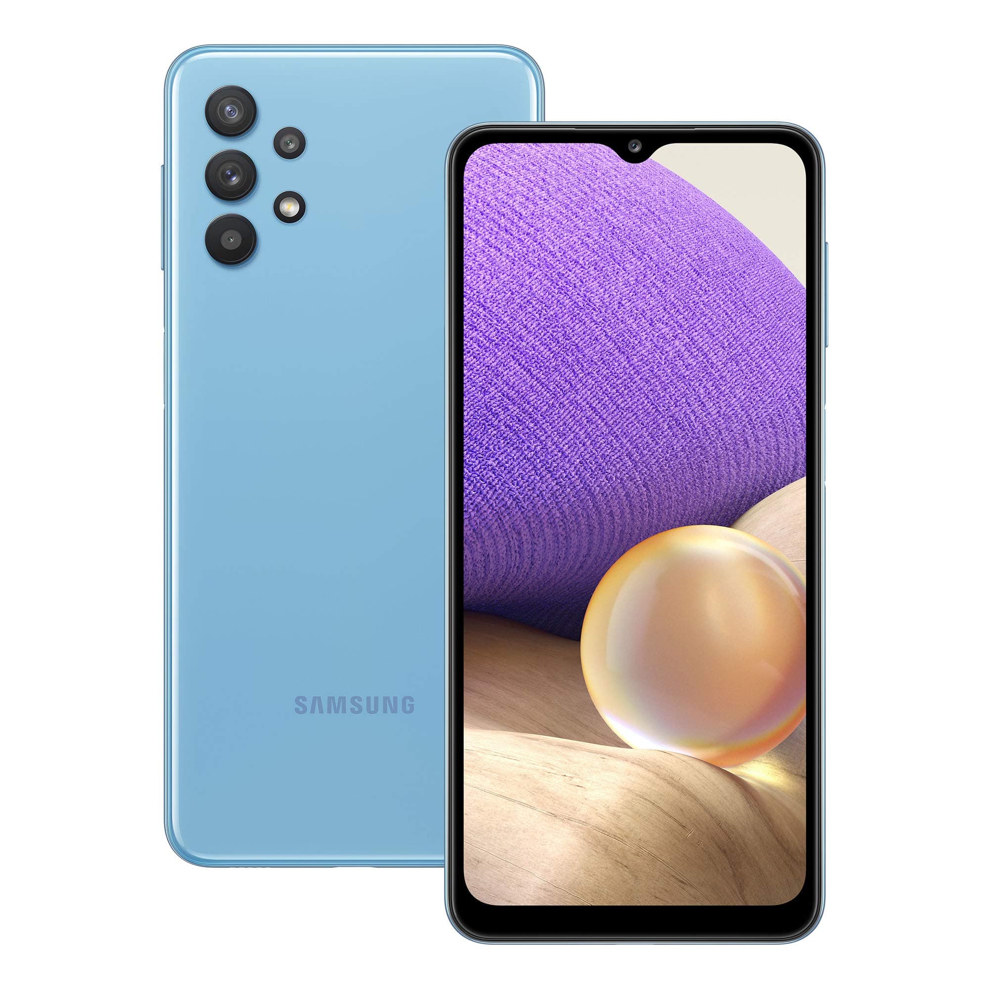 Samsung Galaxy A32, 5G SIM Free Android Smartphone - Awesome Blue (UK Version)
