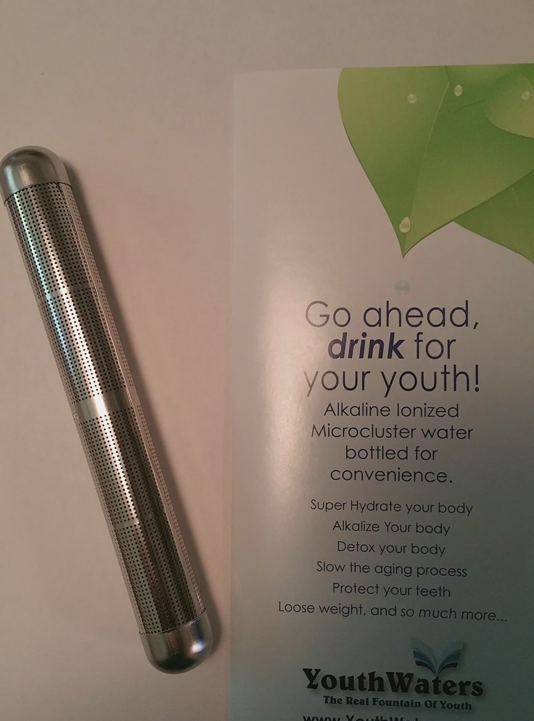 Third Stage High Alkaline Hydro-Pen- Stick for Drinking Water - Charged Electrons- Low Orp -Most Powerful Around. Microcluster Water - Rated #1- Double The Size