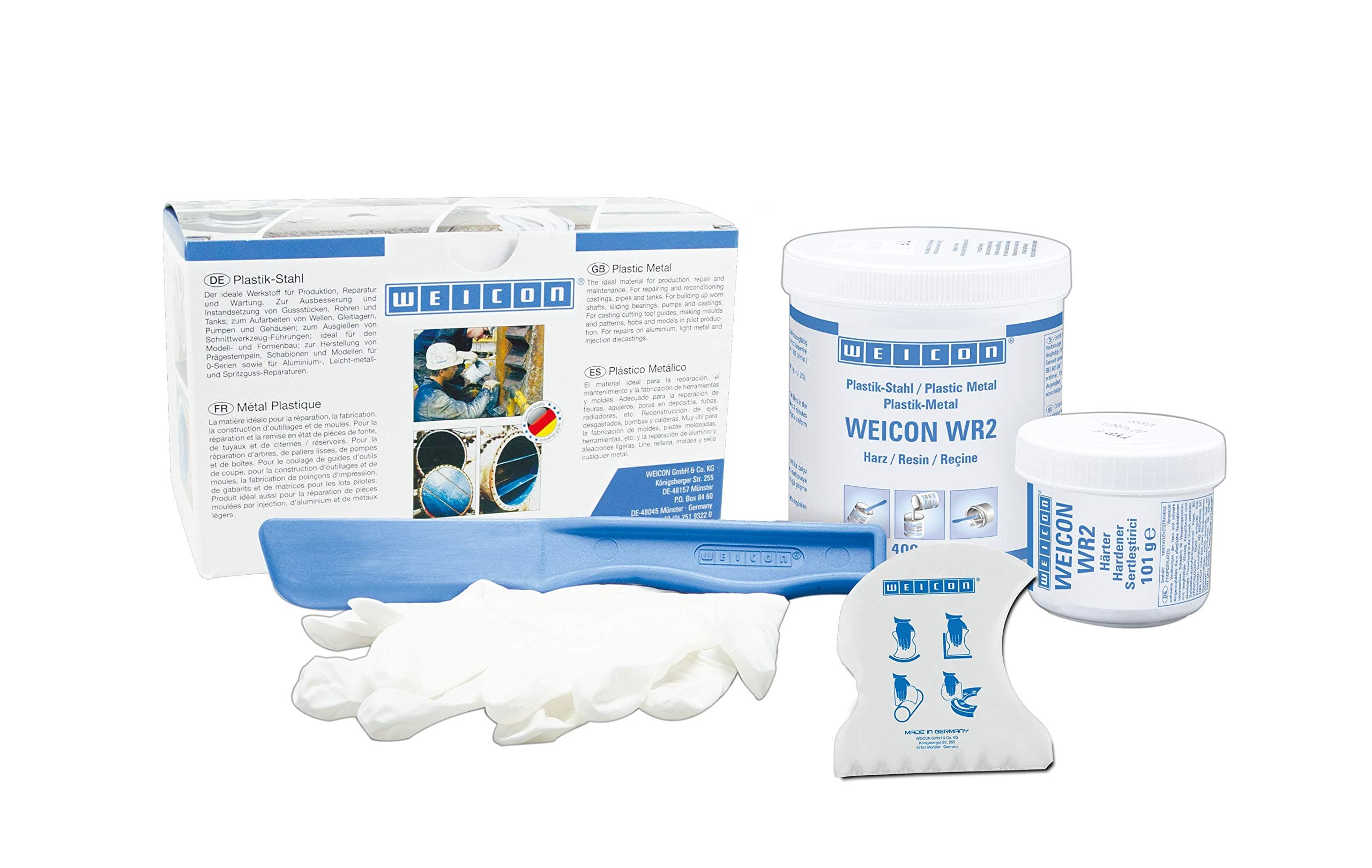 Weicon Wr2 Epoxy Resin 0.5Kg