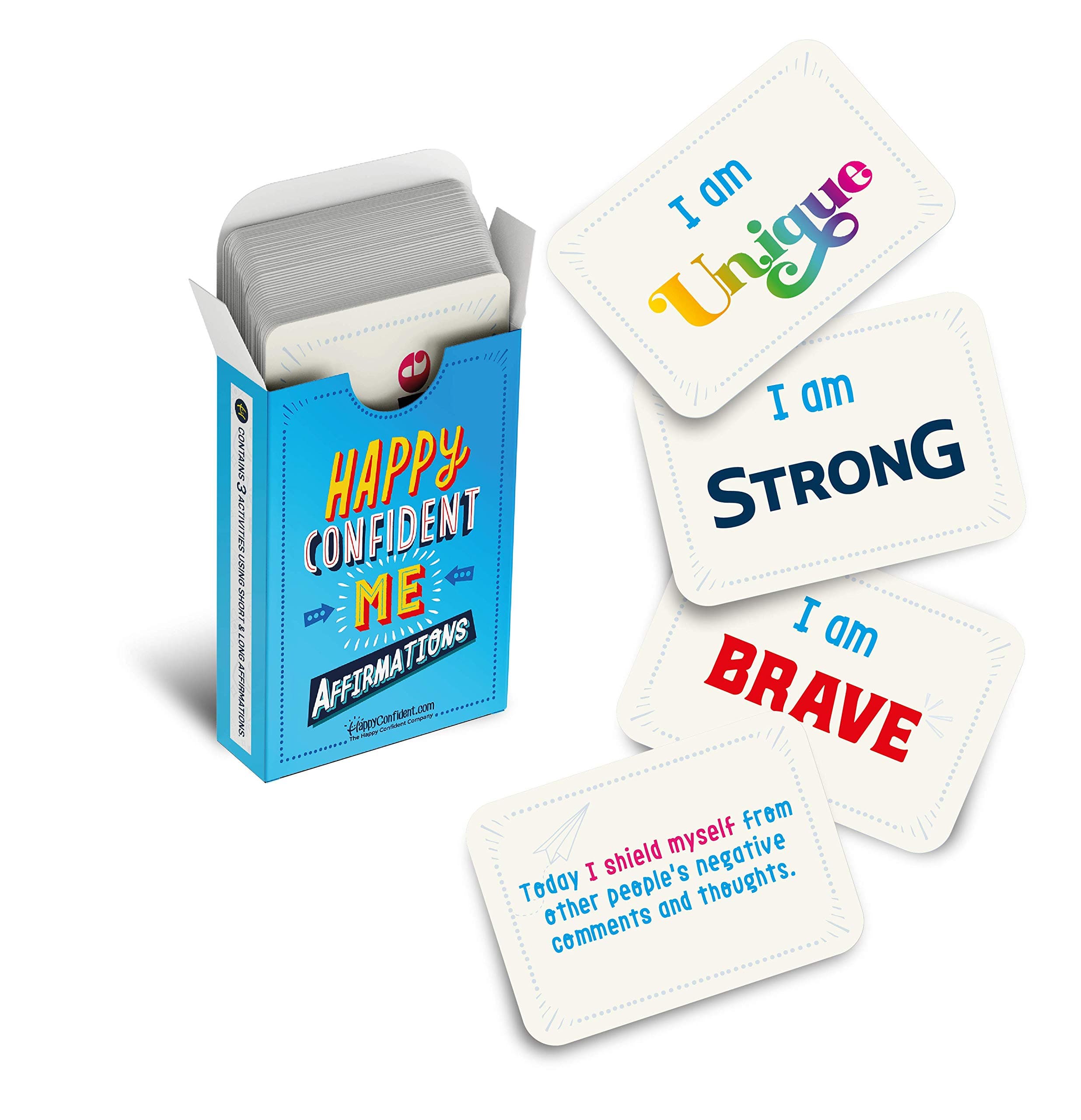 Affirmation Cards - Kids affirmation cards to develop positive thinking, self-esteem and confidence in the whole family