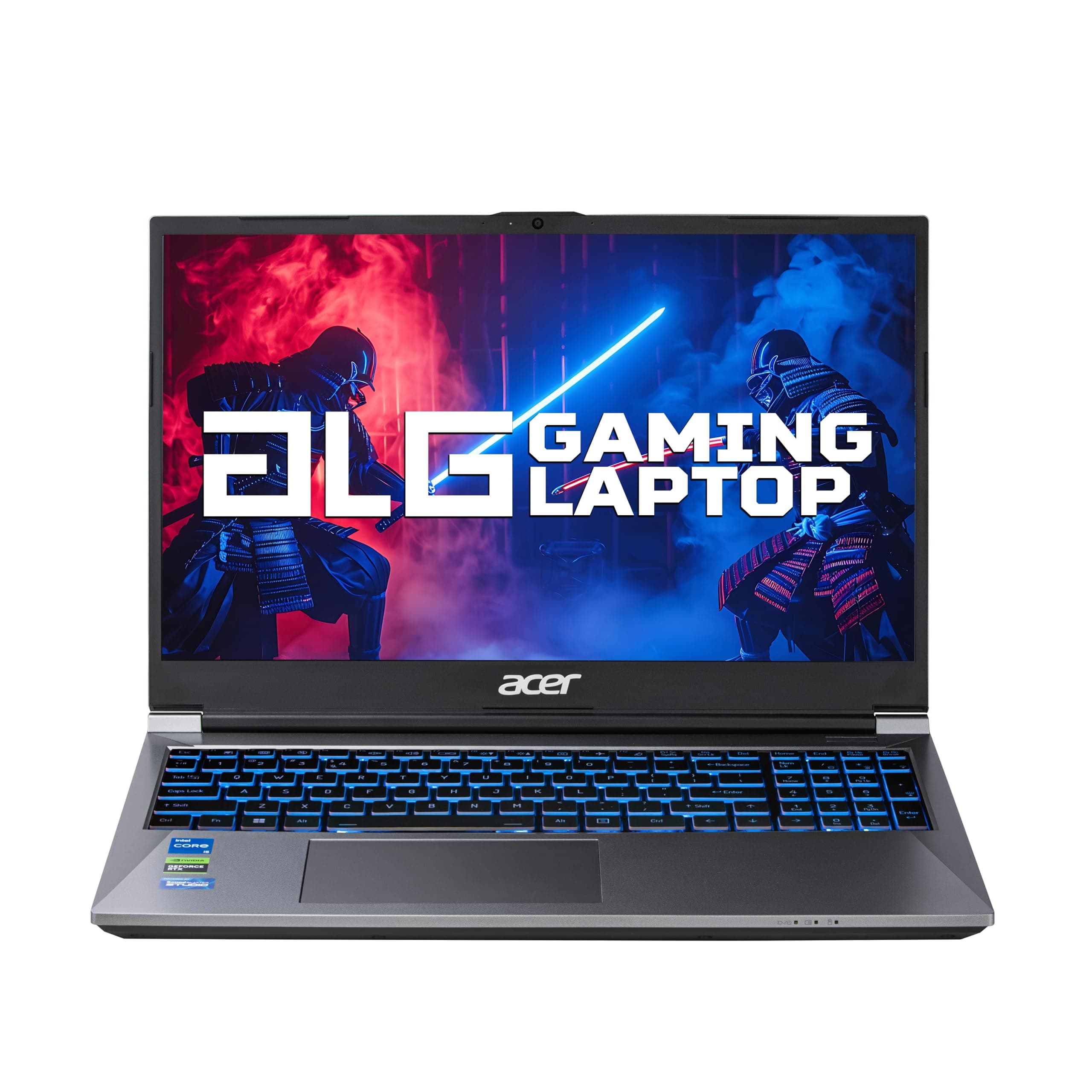 acer ALG, Intel Core i5-12th Gen 12450H Processor, NVIDIA GeForce RTX 2050-4GB GDDR6(8GB/512GB) FHD, 15.6"/39.62cm, 60Hz, Win 11 Home, Steel Gray, 1.99kg, AL15G- 52, Metal Gaming Laptop