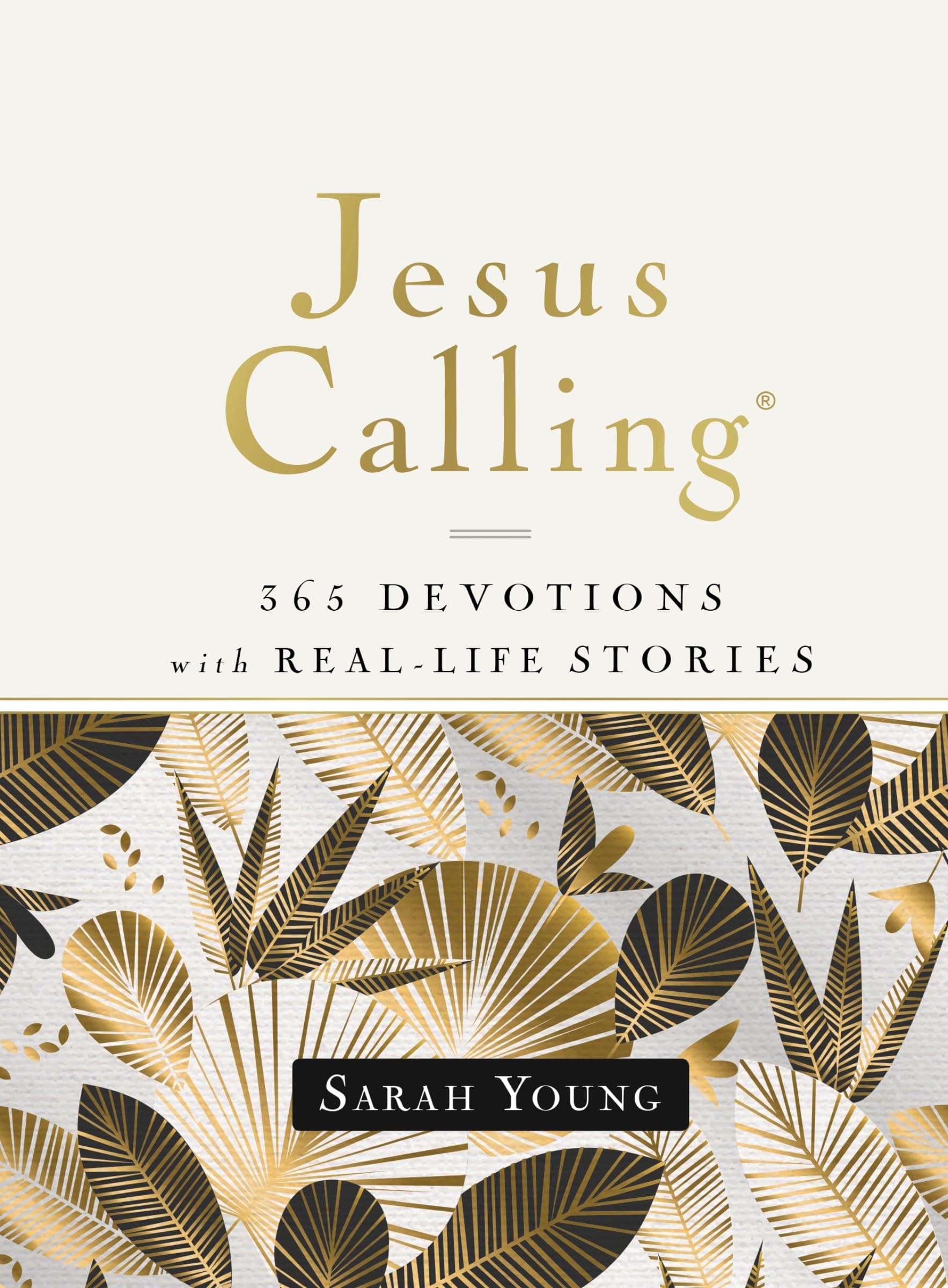Thomas Nelson Jesus Calling, 365 Devotions with Real-Life Stories, Hardcover, with Full Scriptures