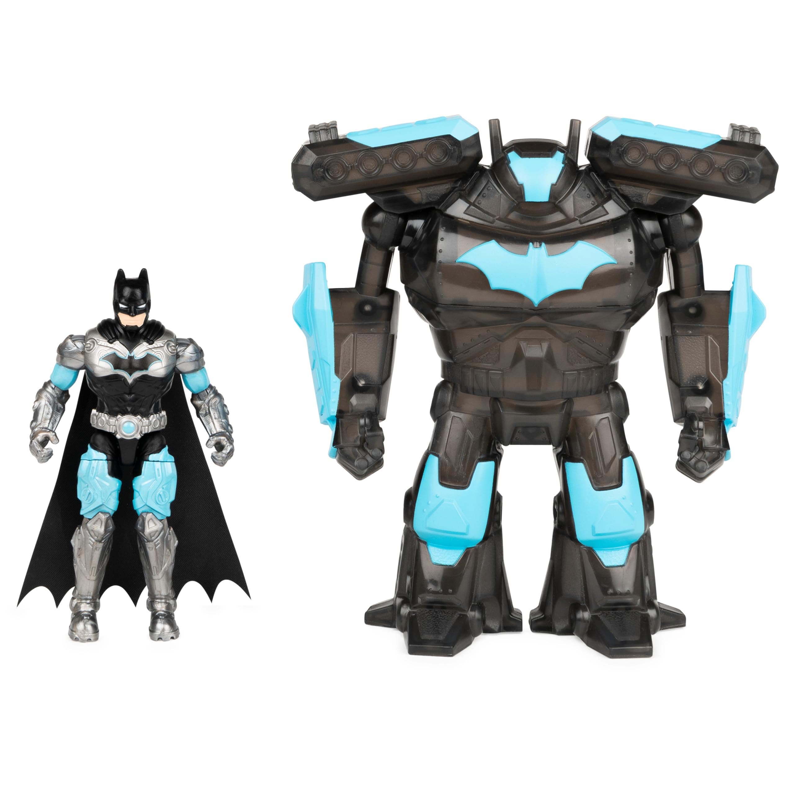 Batman 4" Action Figure with Transformable Technology Armor - Toys for Ages 3+