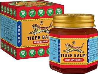 Tiger Balm Red Ointment (30g), Effective Herbal Pain Relief, for Muscle Pain & Back Pain