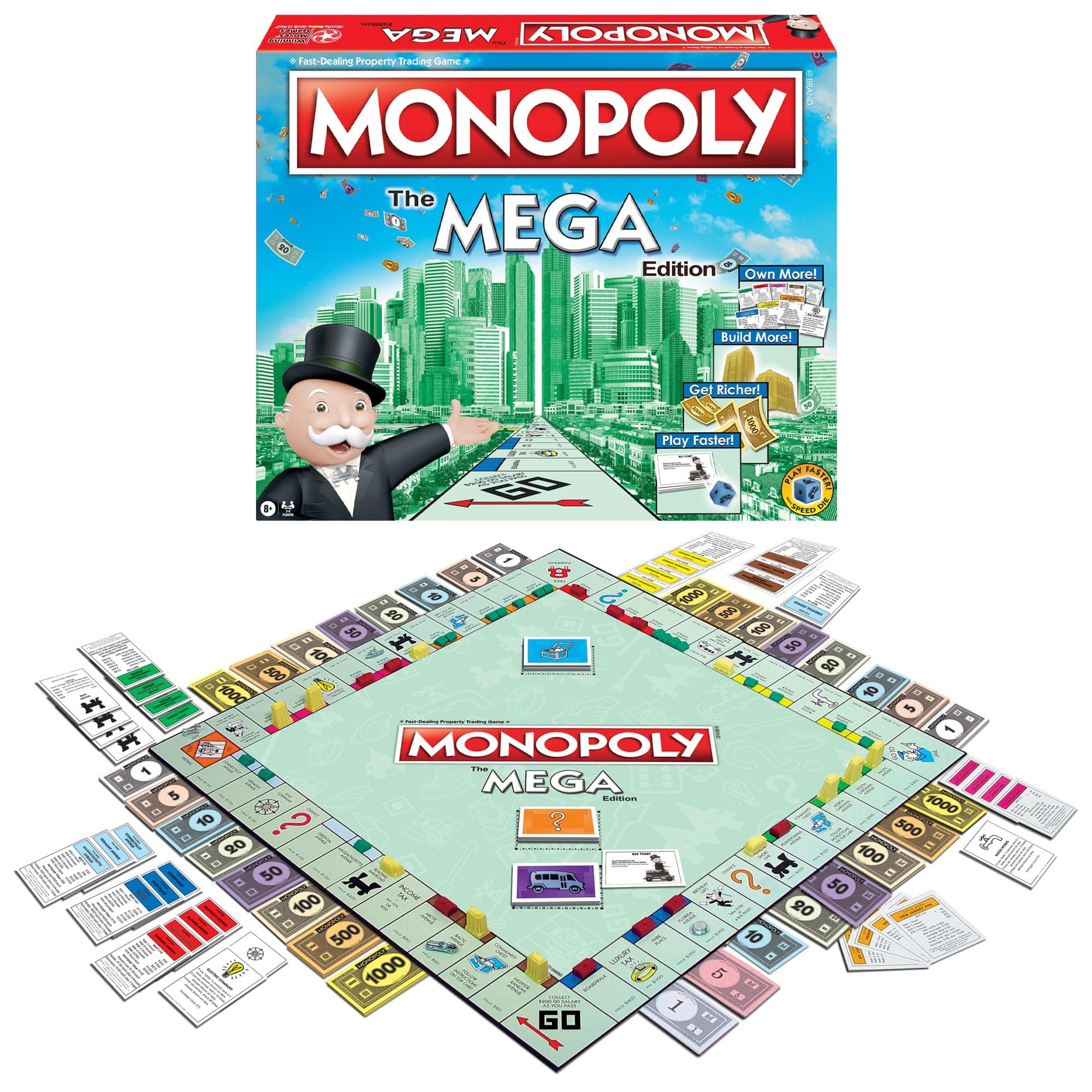 Winning Moves Monopoly The Mega Edition 1104