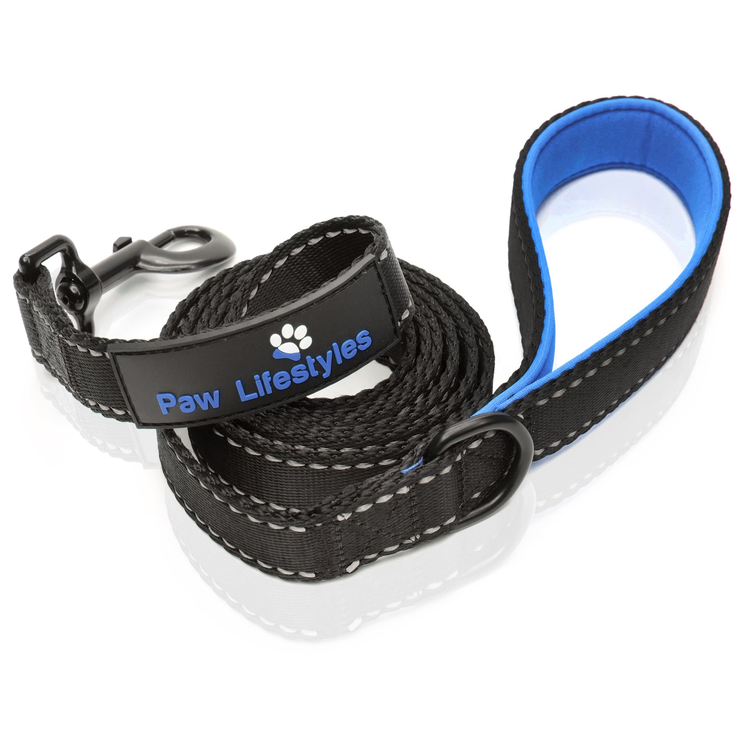 Extra Heavy Duty Dog Leash - 6ft Long - 3mm Thick, Soft Padded Handle for Comfort - Perfect Leashes for Medium and Large Dogs