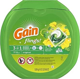 Gain ORIGINAL LAUNDRY DETERGENT PODS 77 COUNT