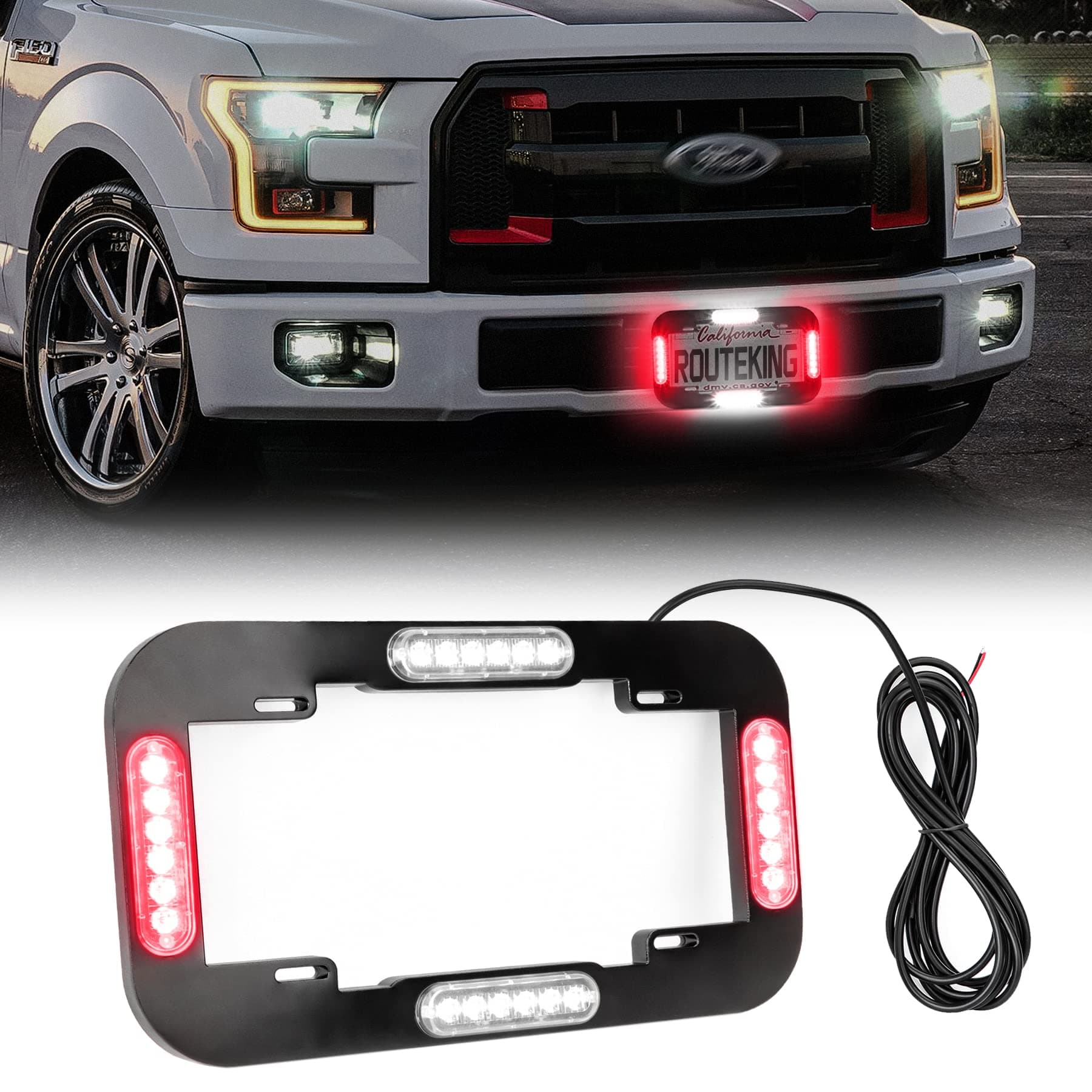 License Plate Strobe Lights