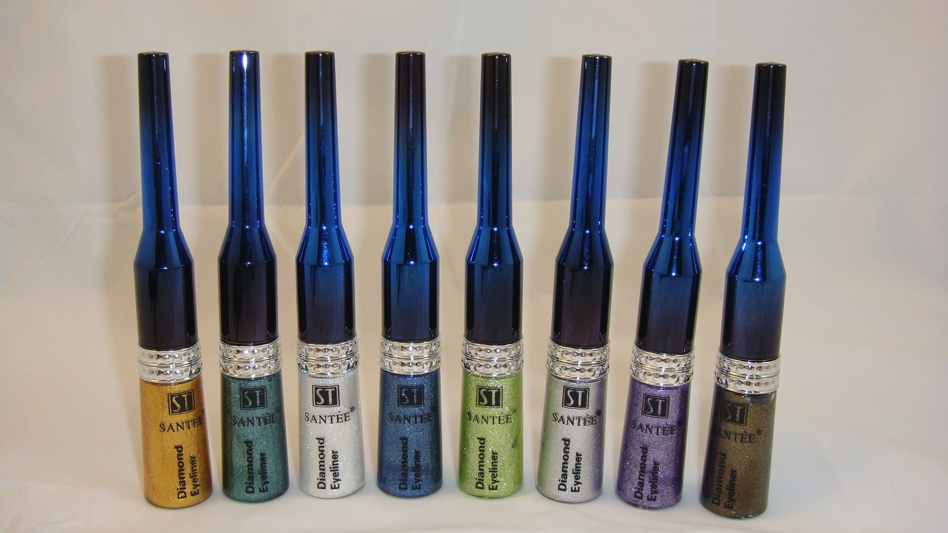 Diamond Glitter Liquid Eye liner 8pc Set (8 Colors)