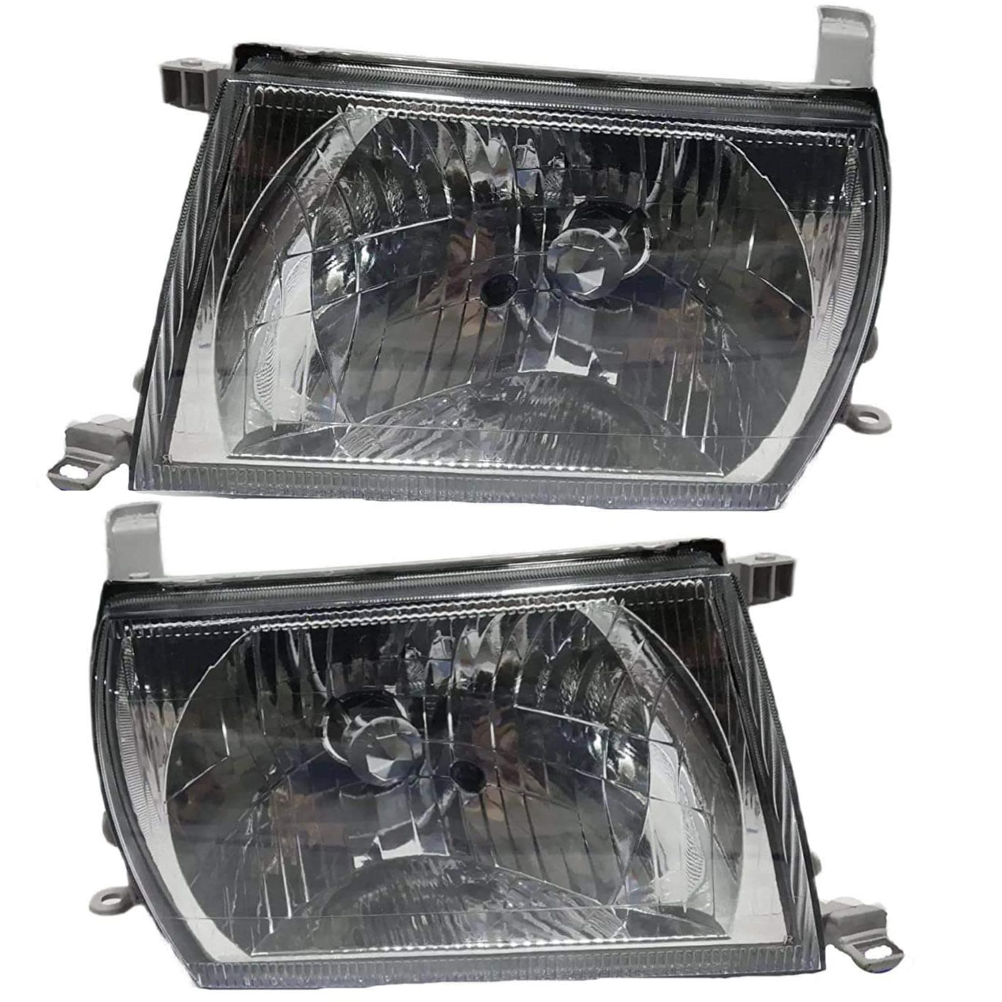 K D Headlight for Toyota Qualis (Right & Left Side) 1999-2004 PAIR ( WITHOUT ADJUSTABLE MOTOR)