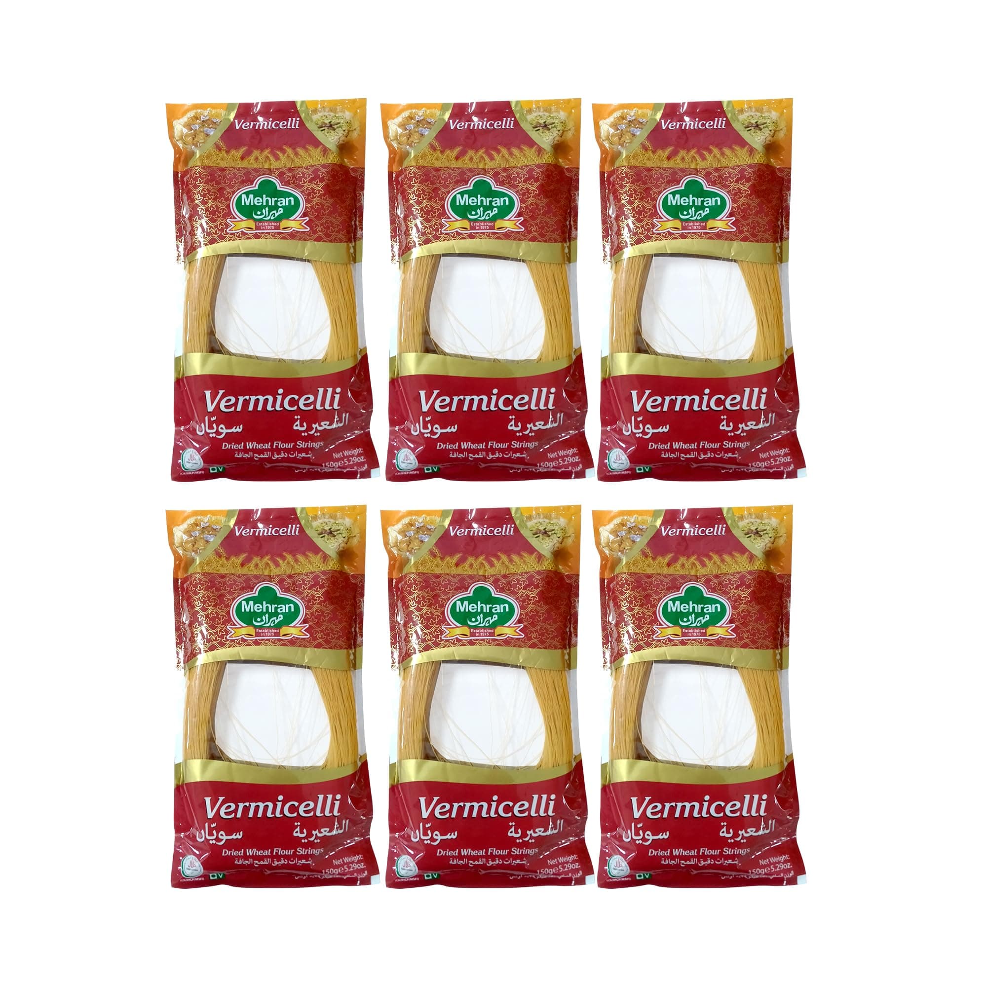Mehran Vermicelli 150gm, 6-Pack