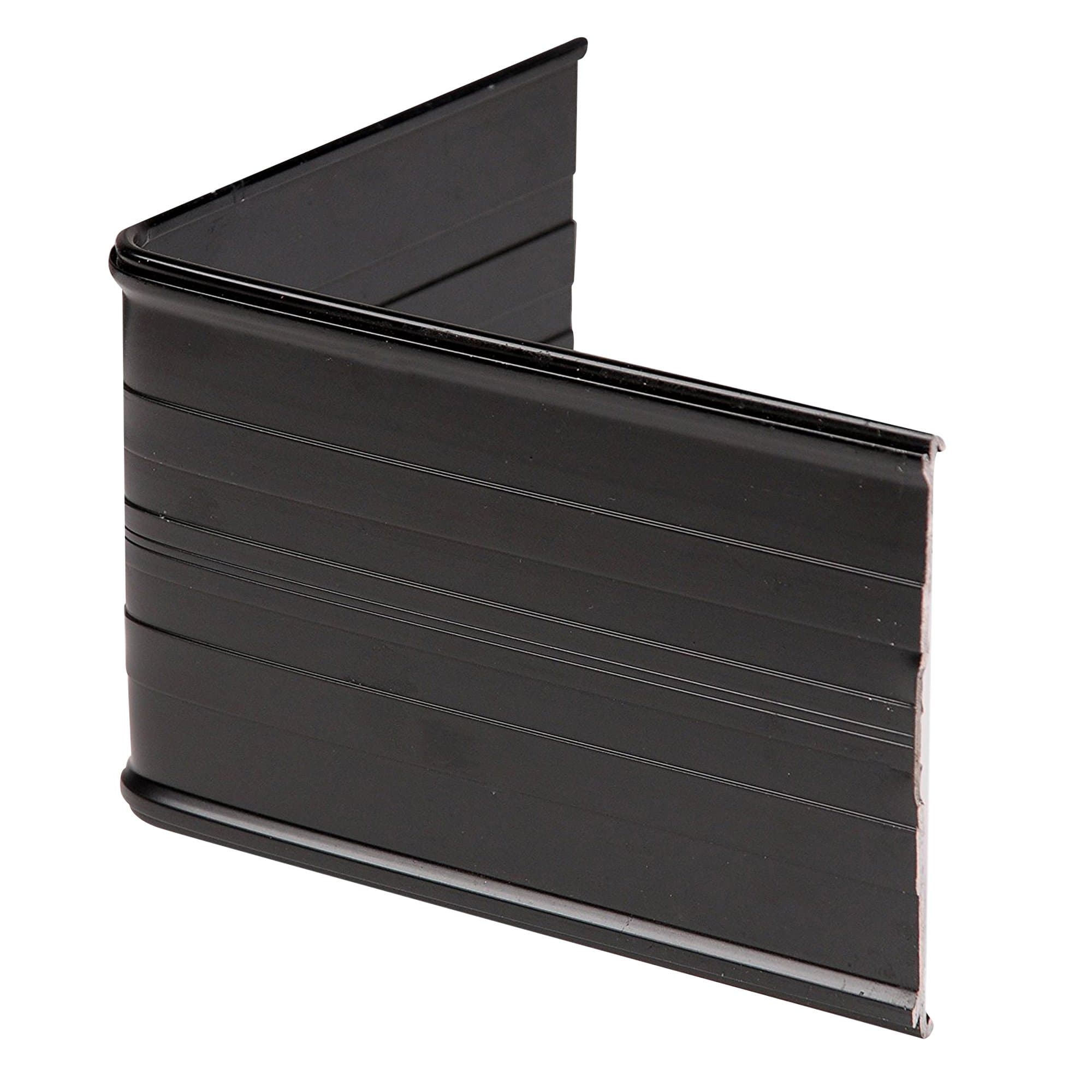 Dimex EasyFlex Aluminum Landscape Edging 90 Degree Corner Connector, Pack of 4, Black (1812BK)