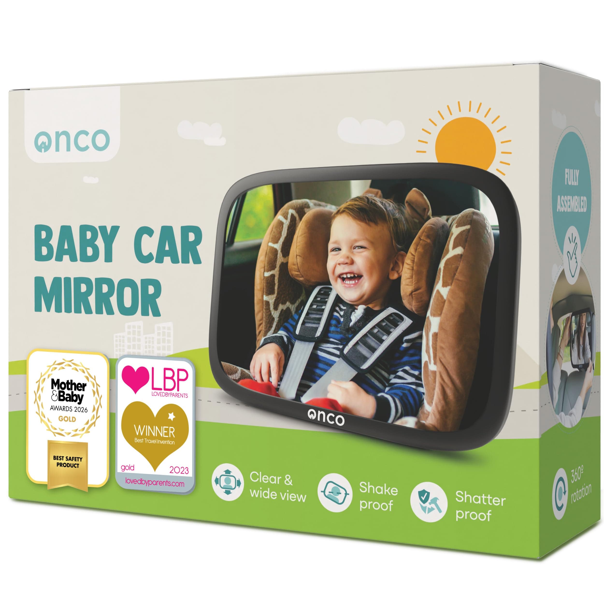 Onco Baby Car Mirror