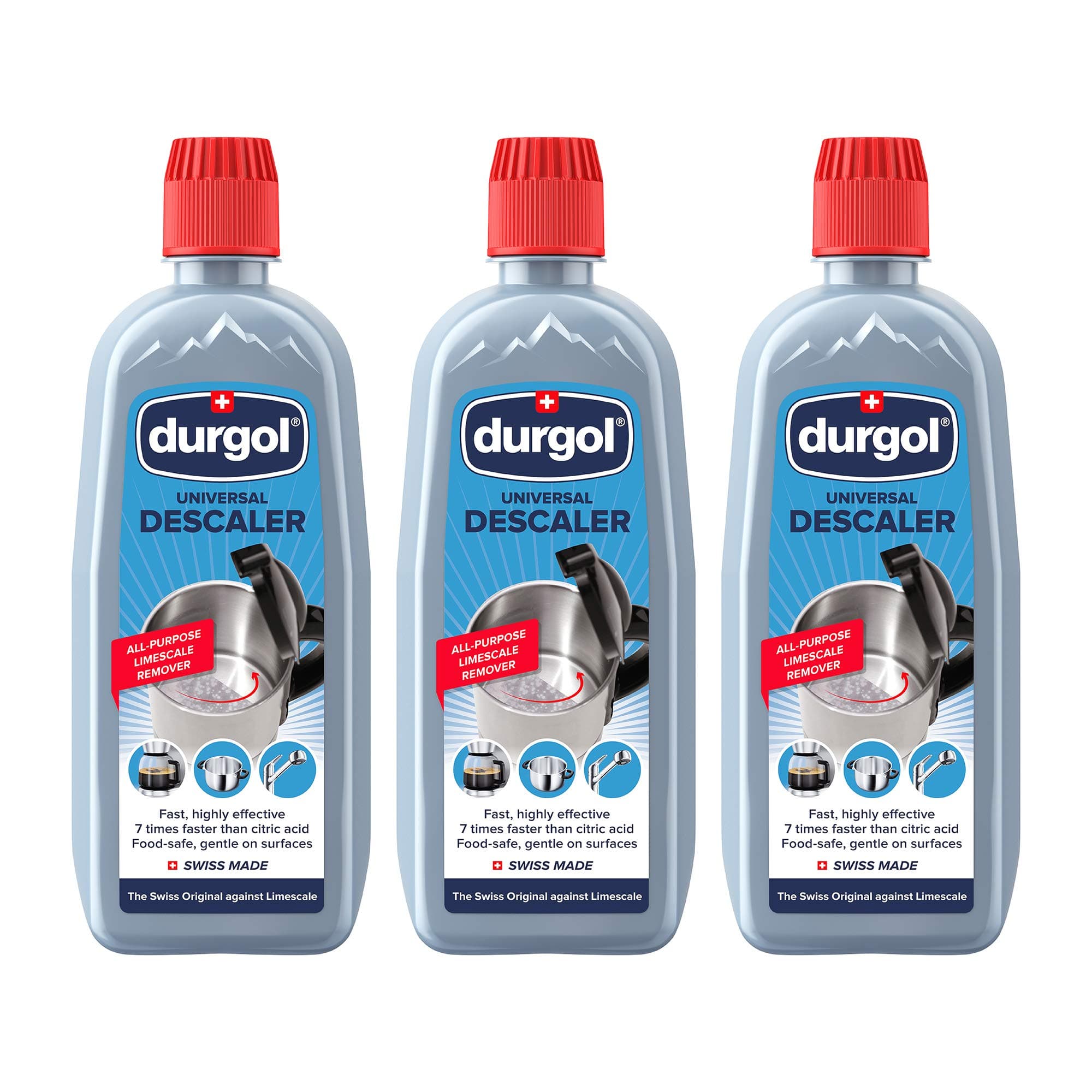 Durgol 0296 Express Multipurpose Decalcifier 3 Pack