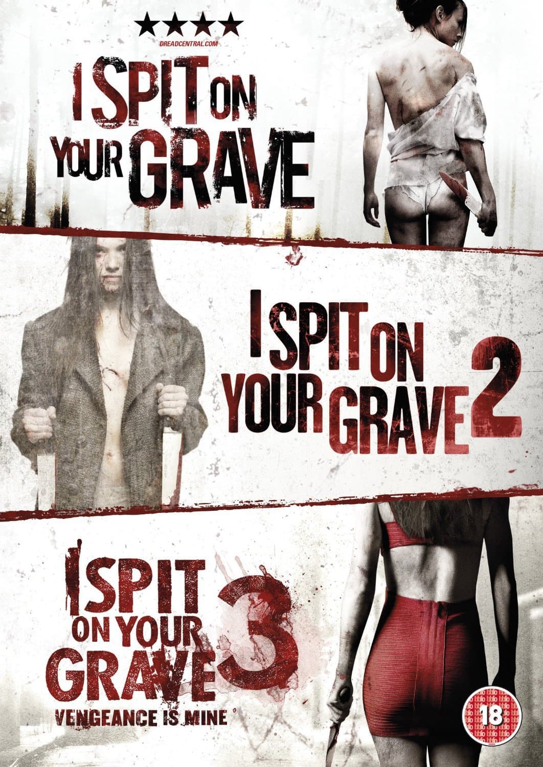 I Spit On Your Grave/I Spit On Your Grave 2/I Spit On Your Grave3 [DVD]