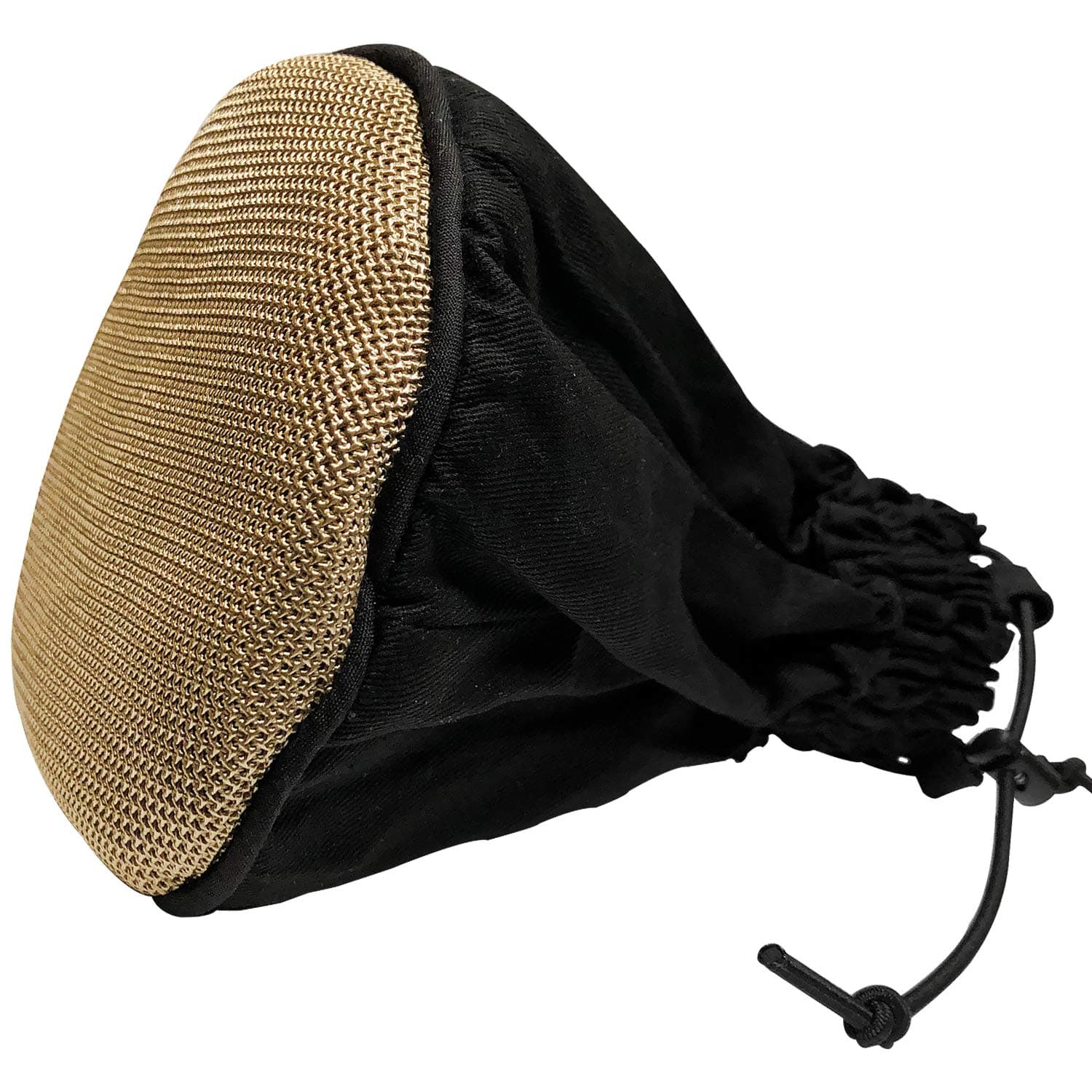 ION MESH HAIR DRYER DIFFUSER SOCK For Curly & Wavy Hair, Fits MOST Standard Size Blow Dryers (Gold)